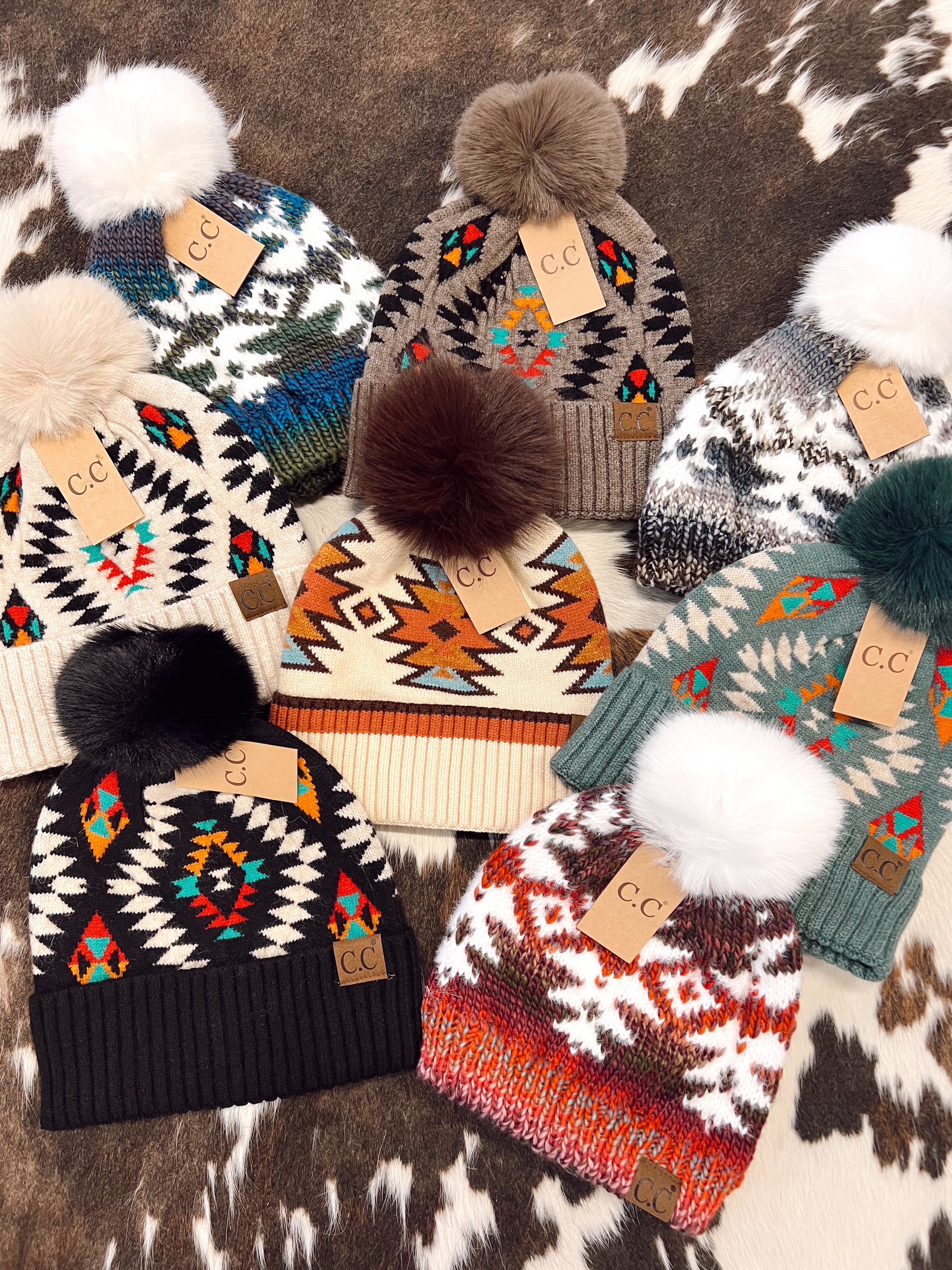 Beanies, Hats & Claw Clips  The Crooked Cactus Boutique