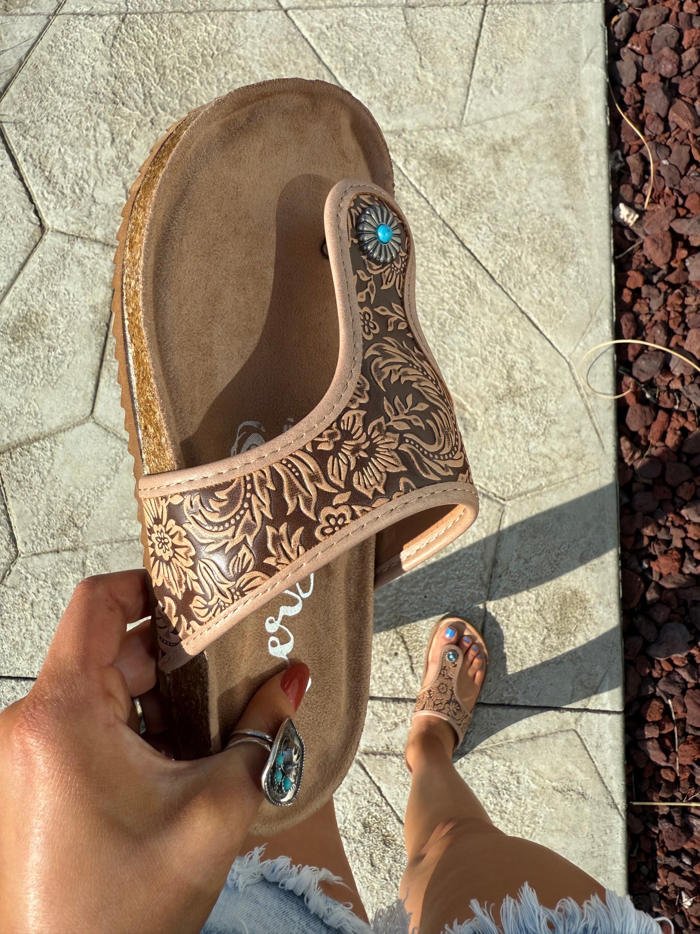 Danni Western Sandal