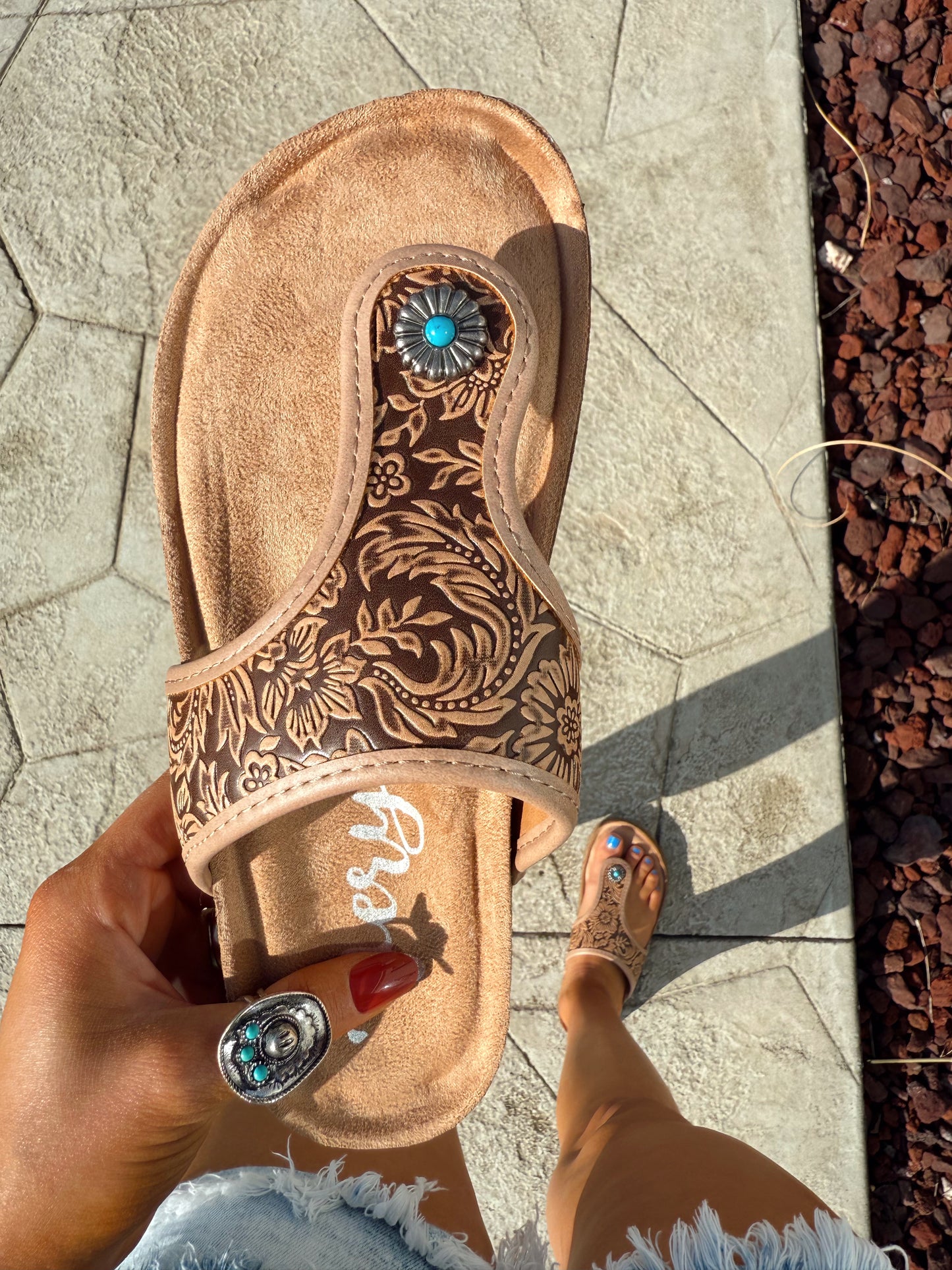 Danni Western Sandal