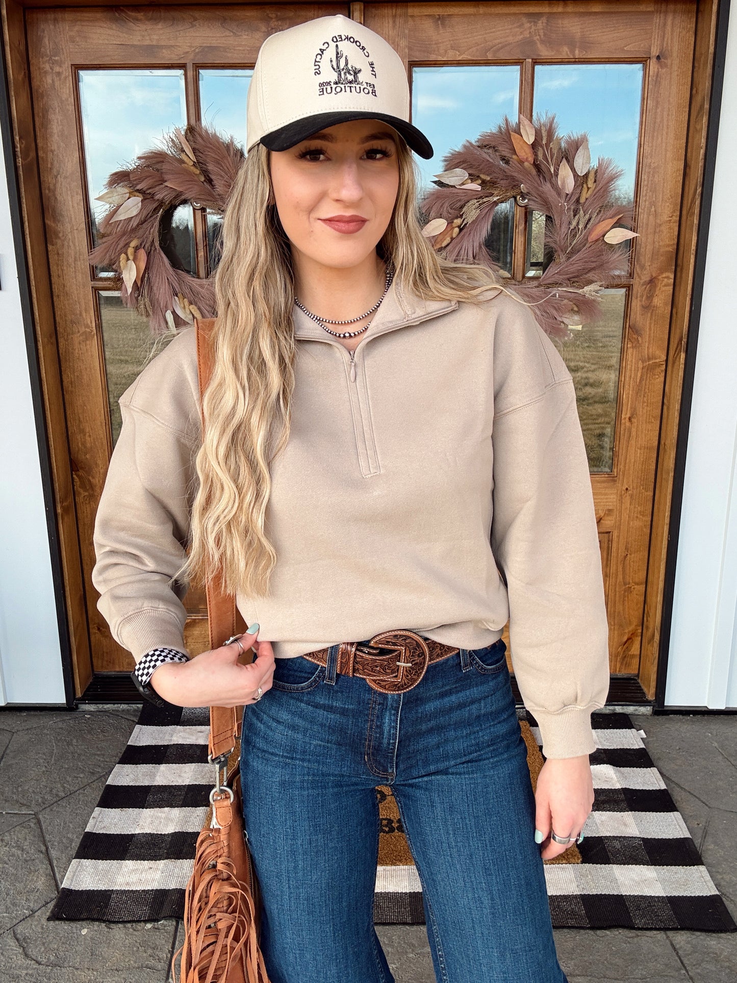 Abigail Quarter Zip