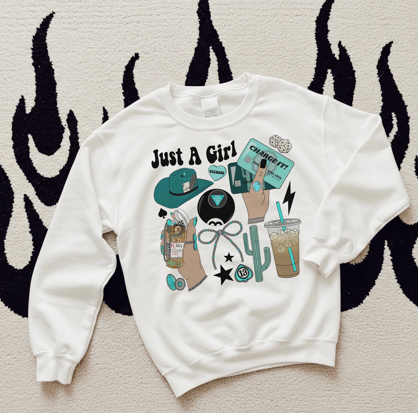 JUST A GIRL: TURQUOISE