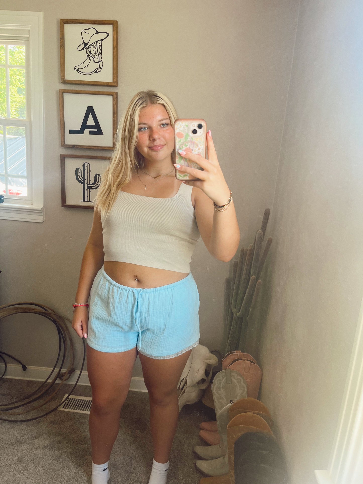COASTAL BLUE SHORTS
