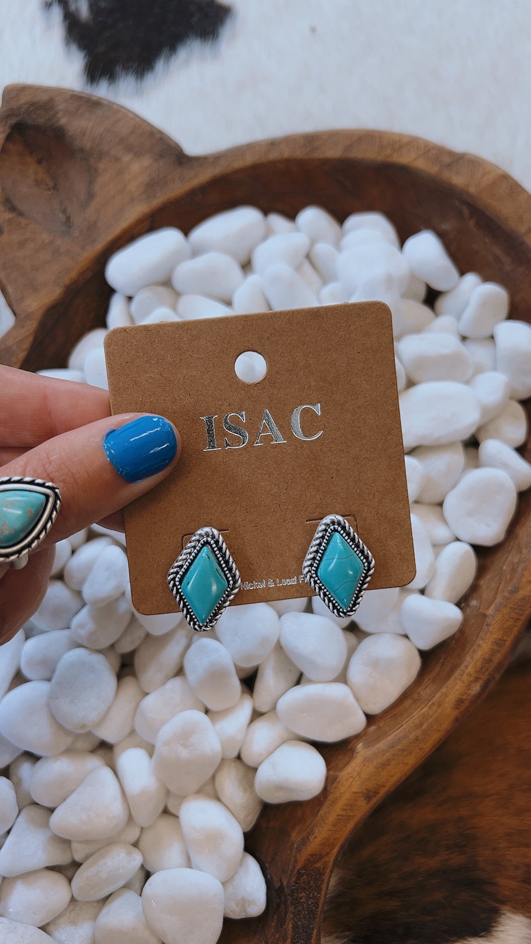The Kate Turquoise Stud Earrings