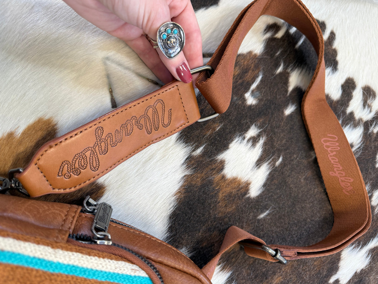 Brown Wrangler Aztec Sling