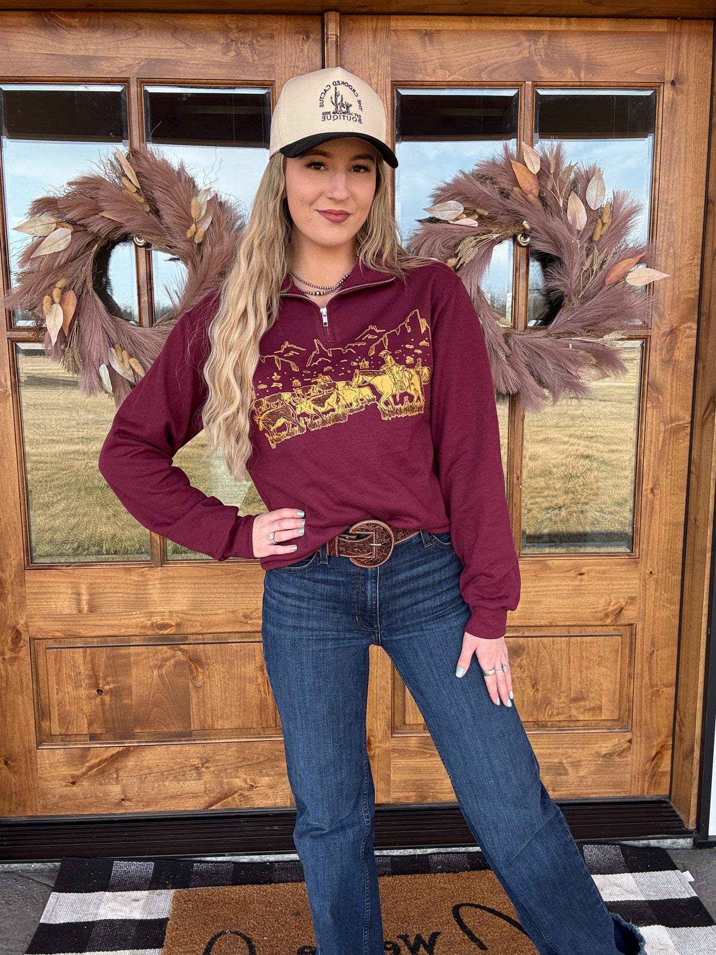 Cattle Drive Quarter Zip