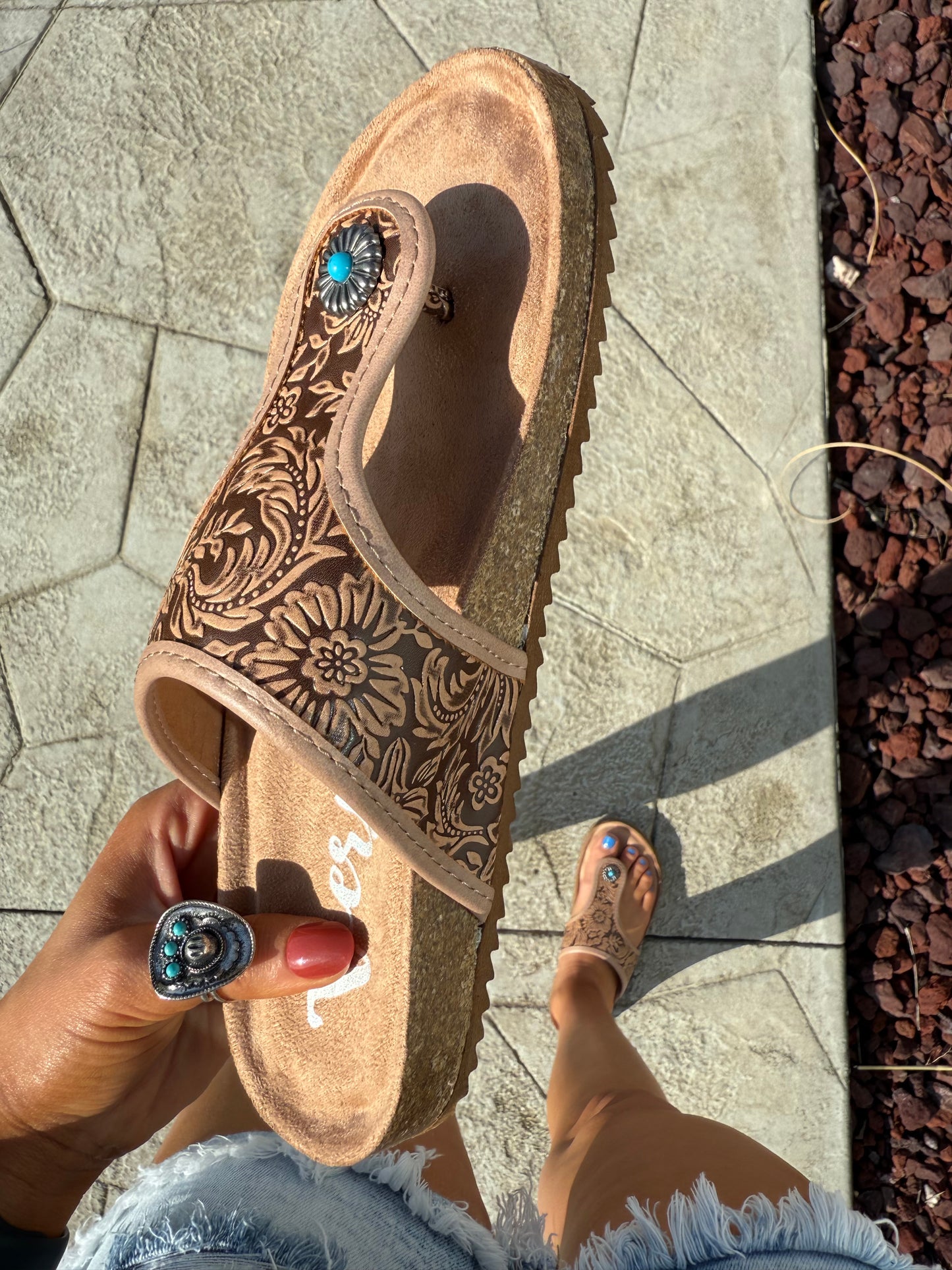 Danni Western Sandal