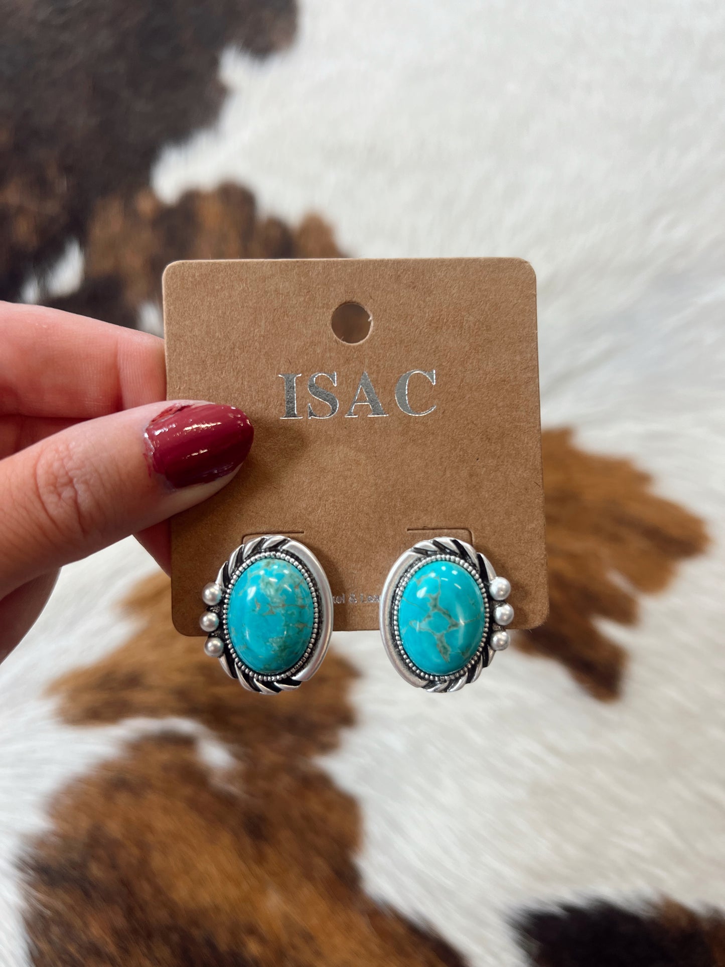 Kasey Turquoise Studs