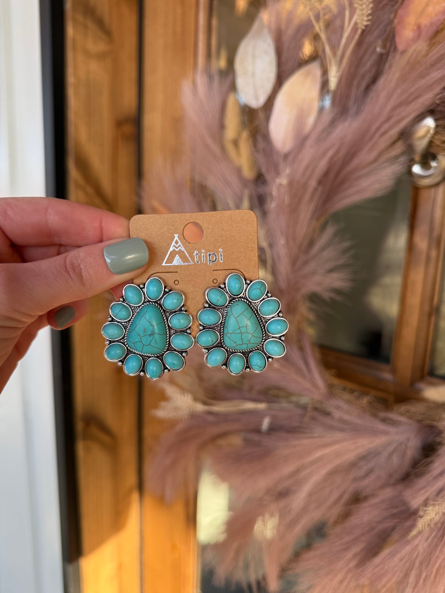 Willow Turquoise Studs