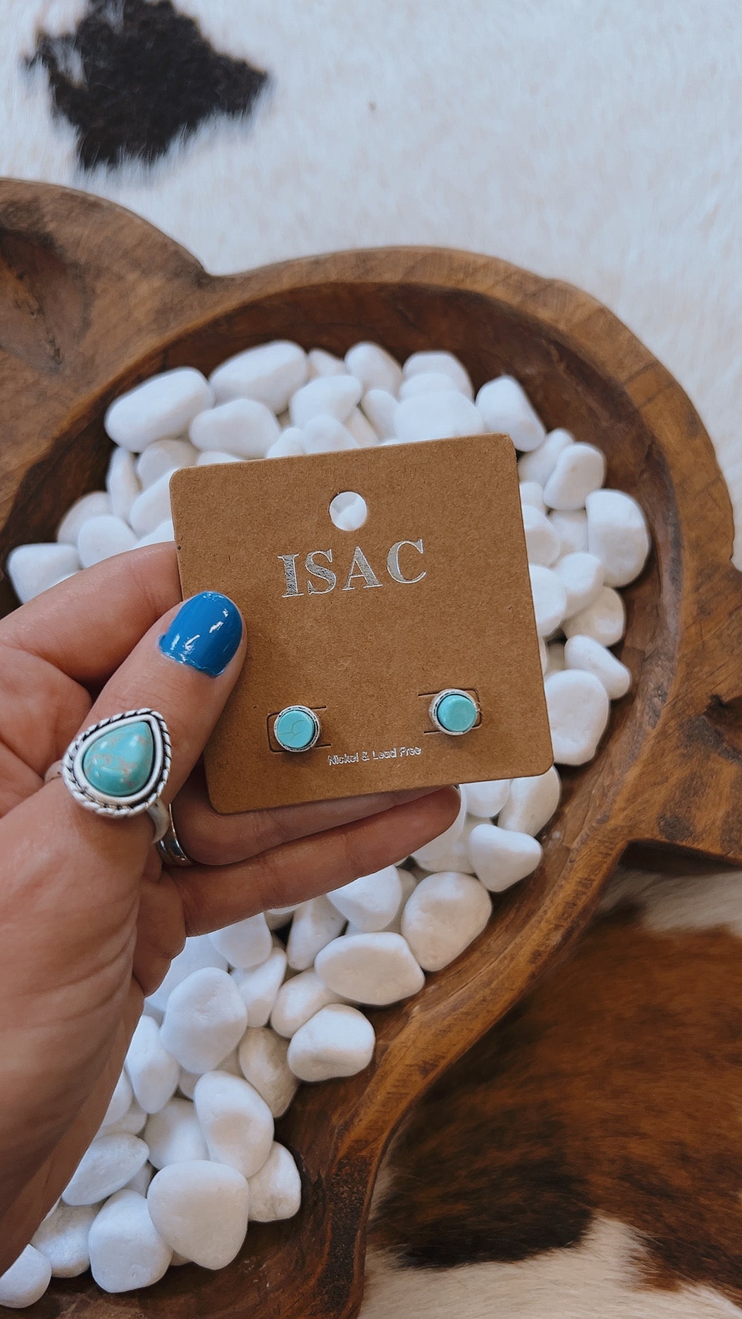 Lee Turquoise Studs