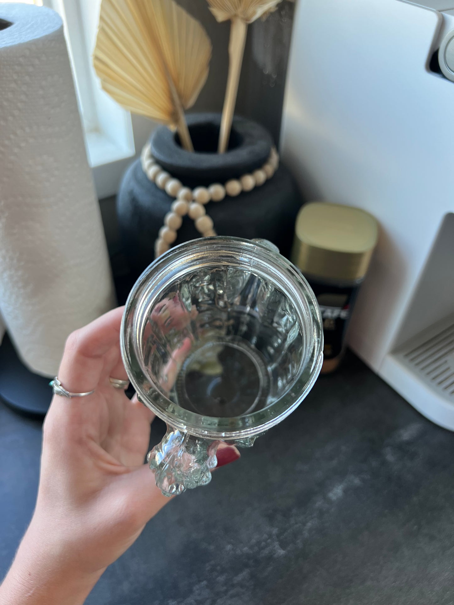 Cactus Mason Jar Glass