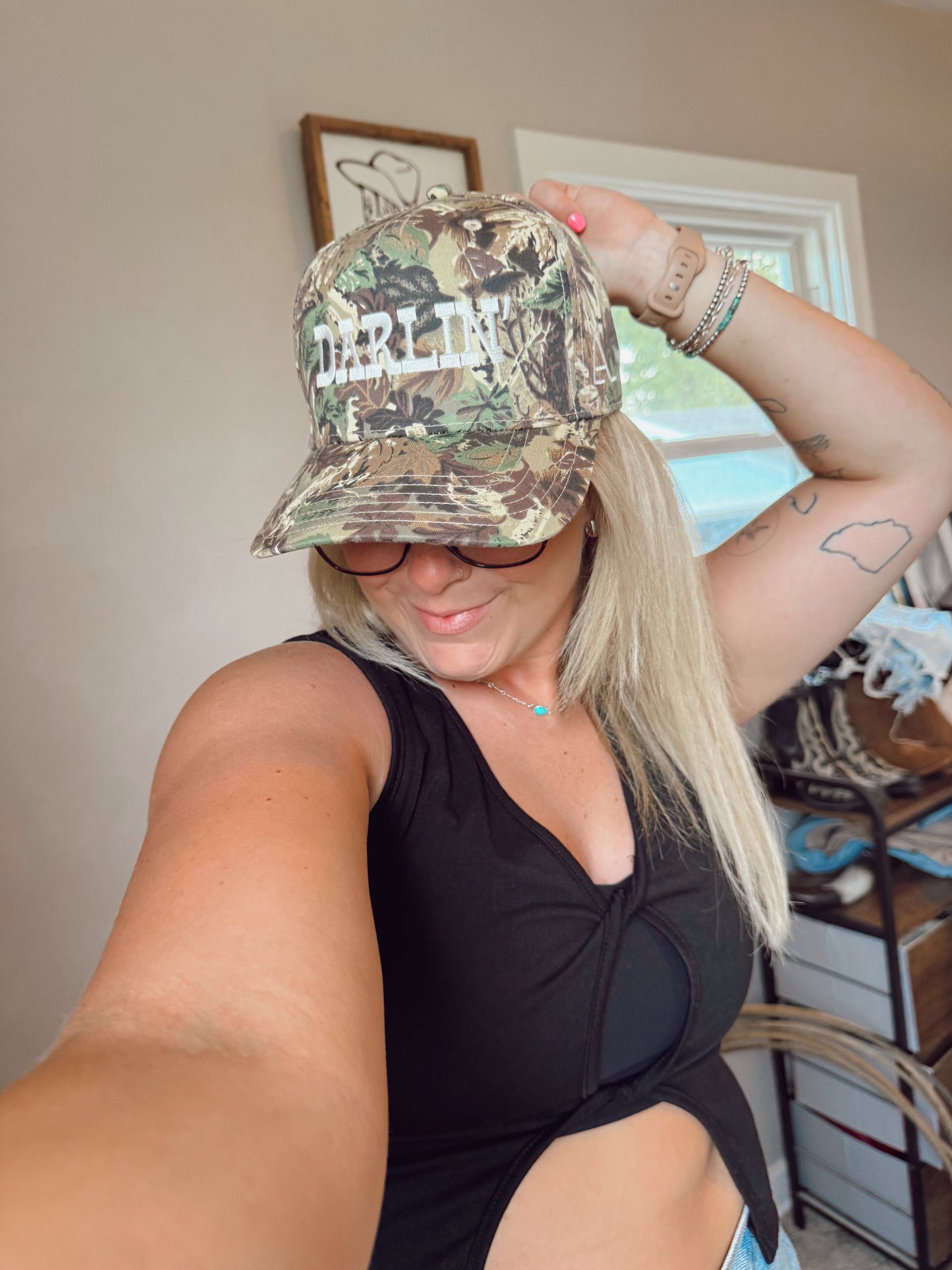 DARLIN’ CAP: CAMO
