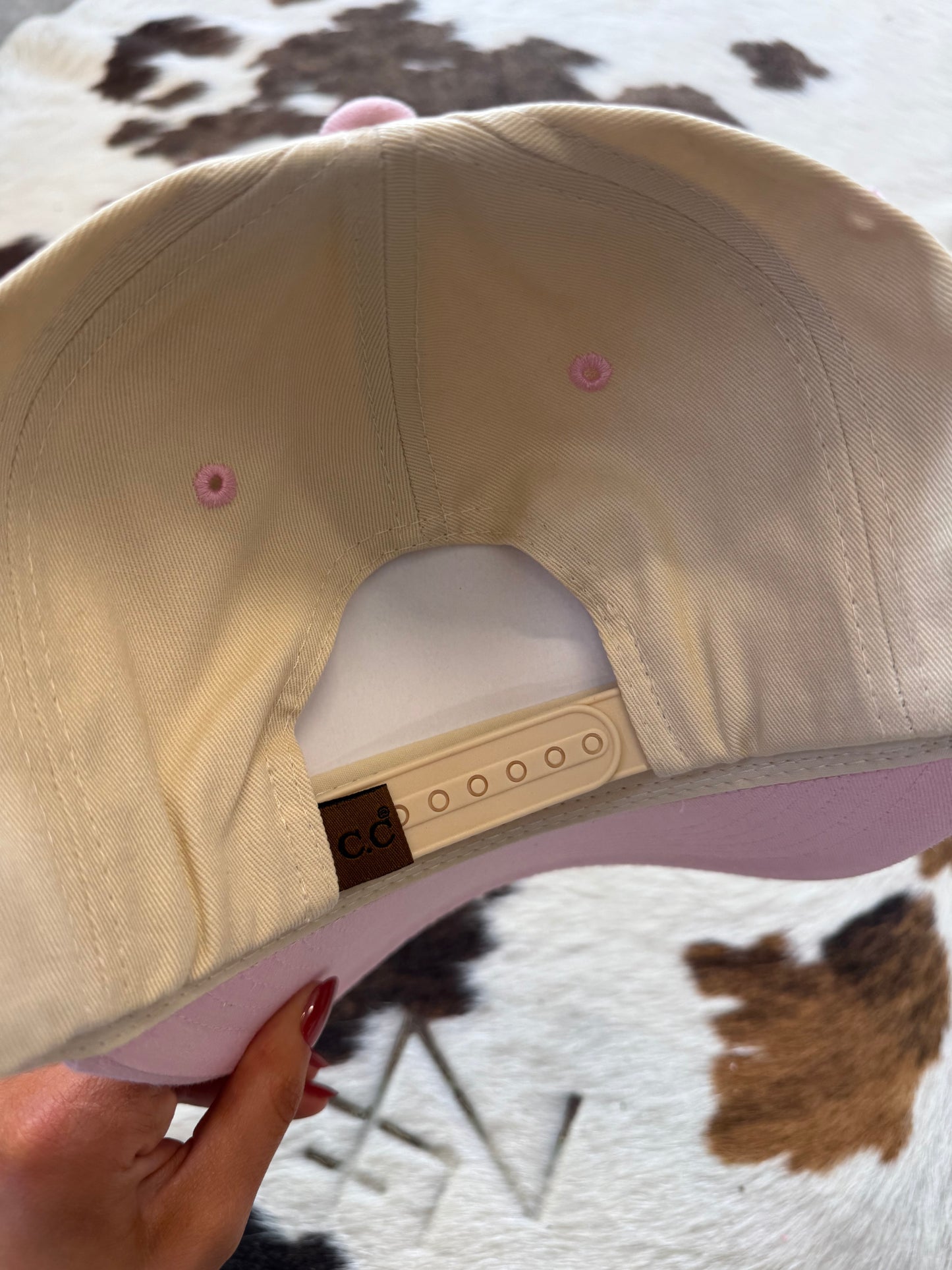 Mama Bow Embroidered Trucker Hat