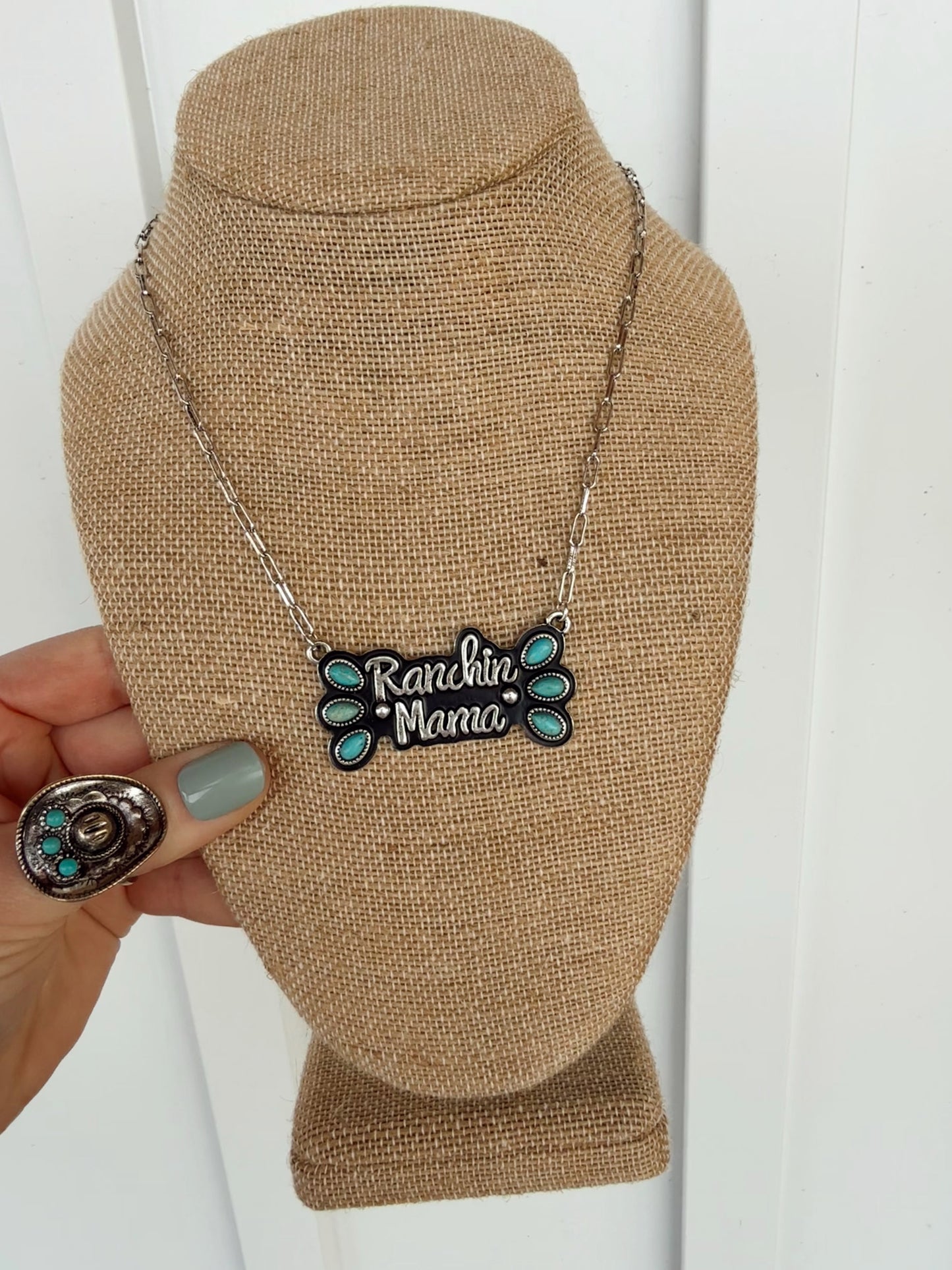 Ranchin Mama Turquoise Necklace