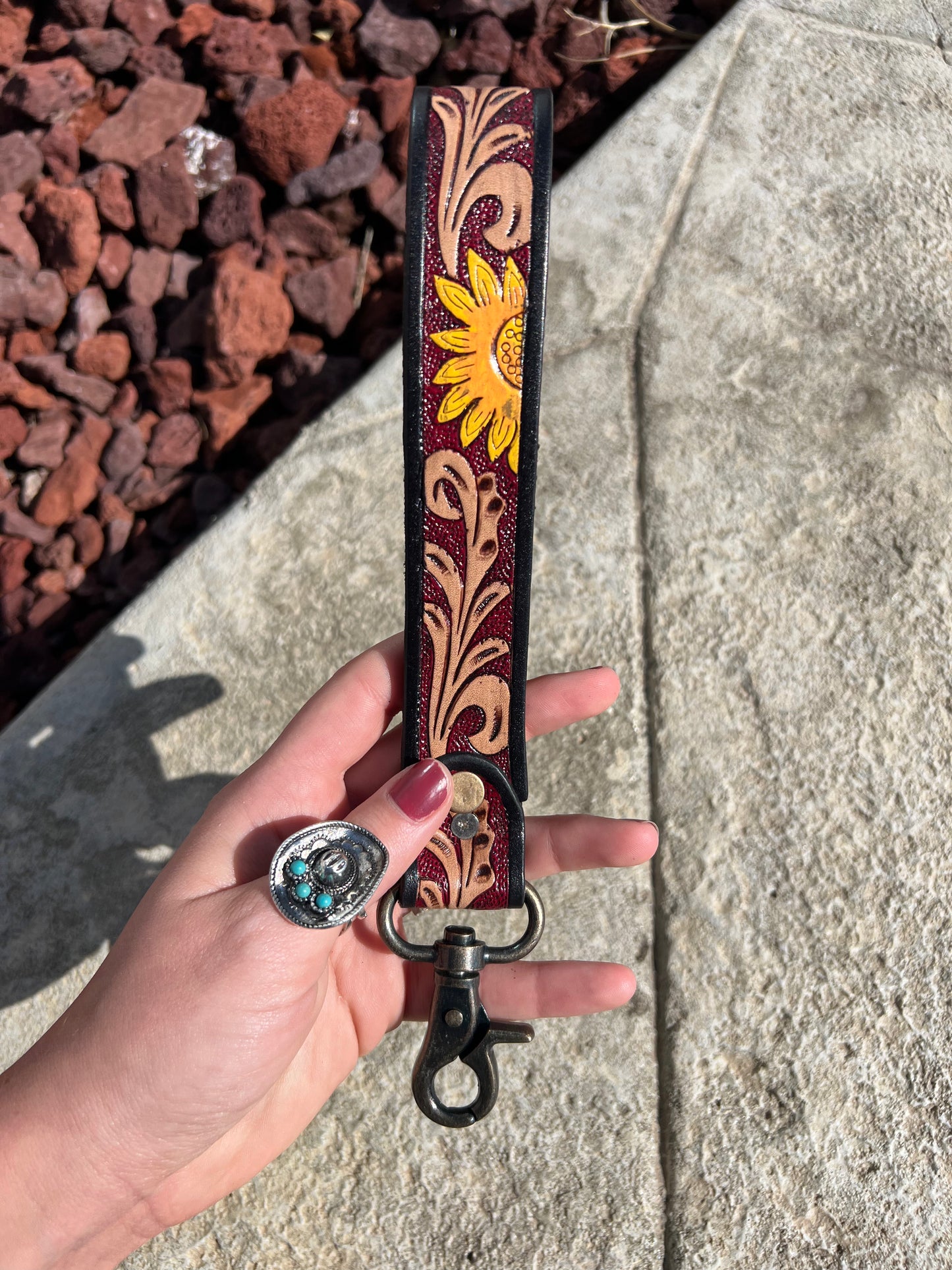 Daisy Keychain