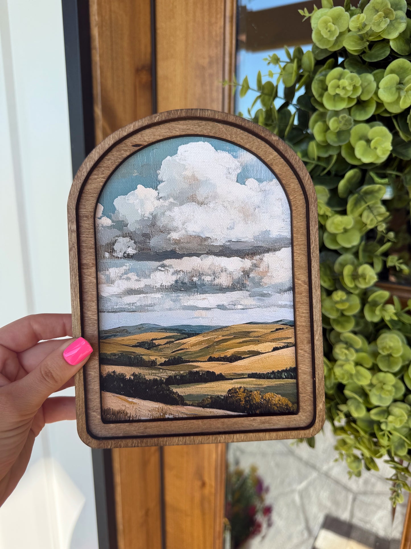 Golden Hills Framed Art