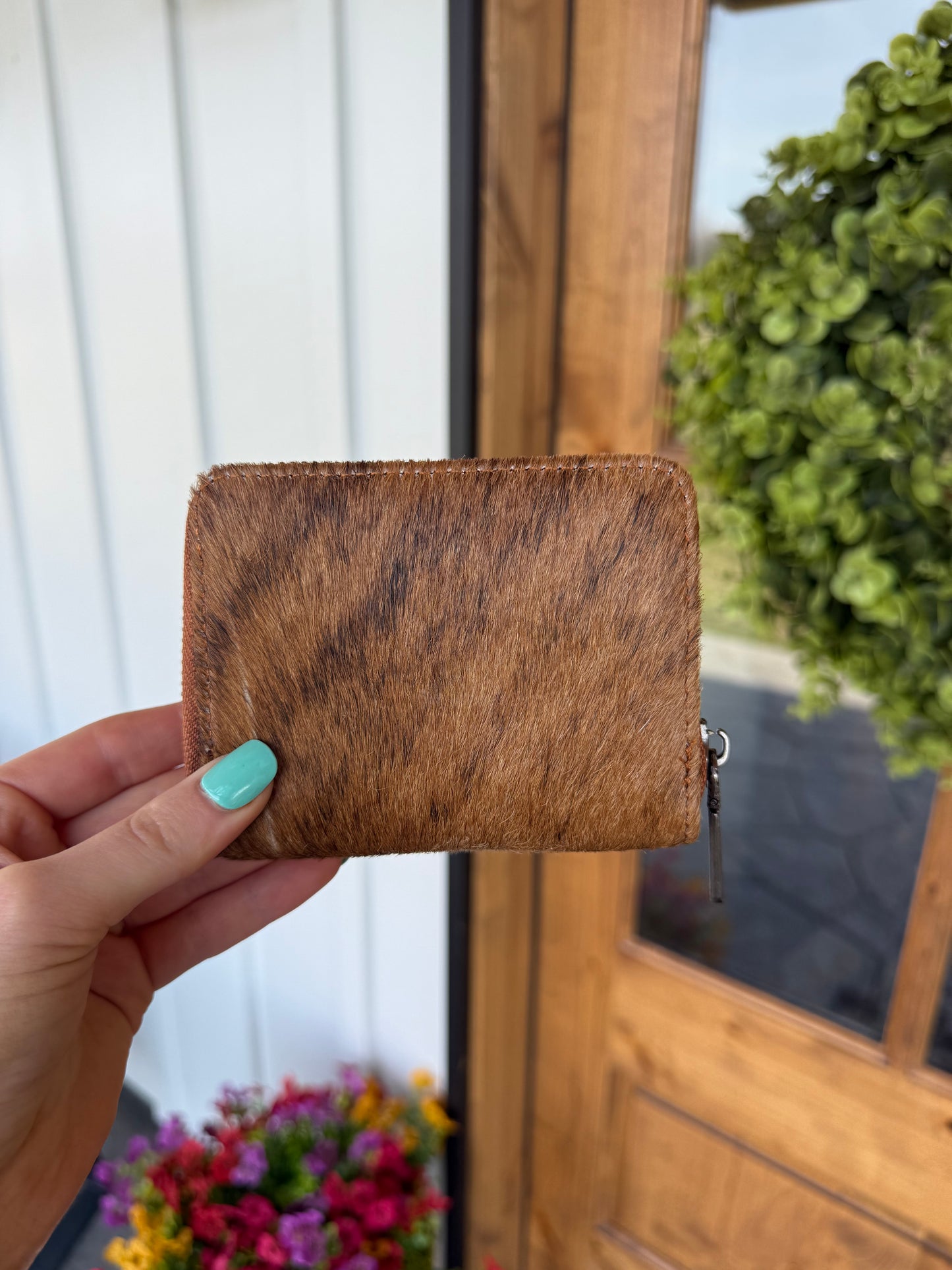 Brown Wrangler Cowhide Wallet