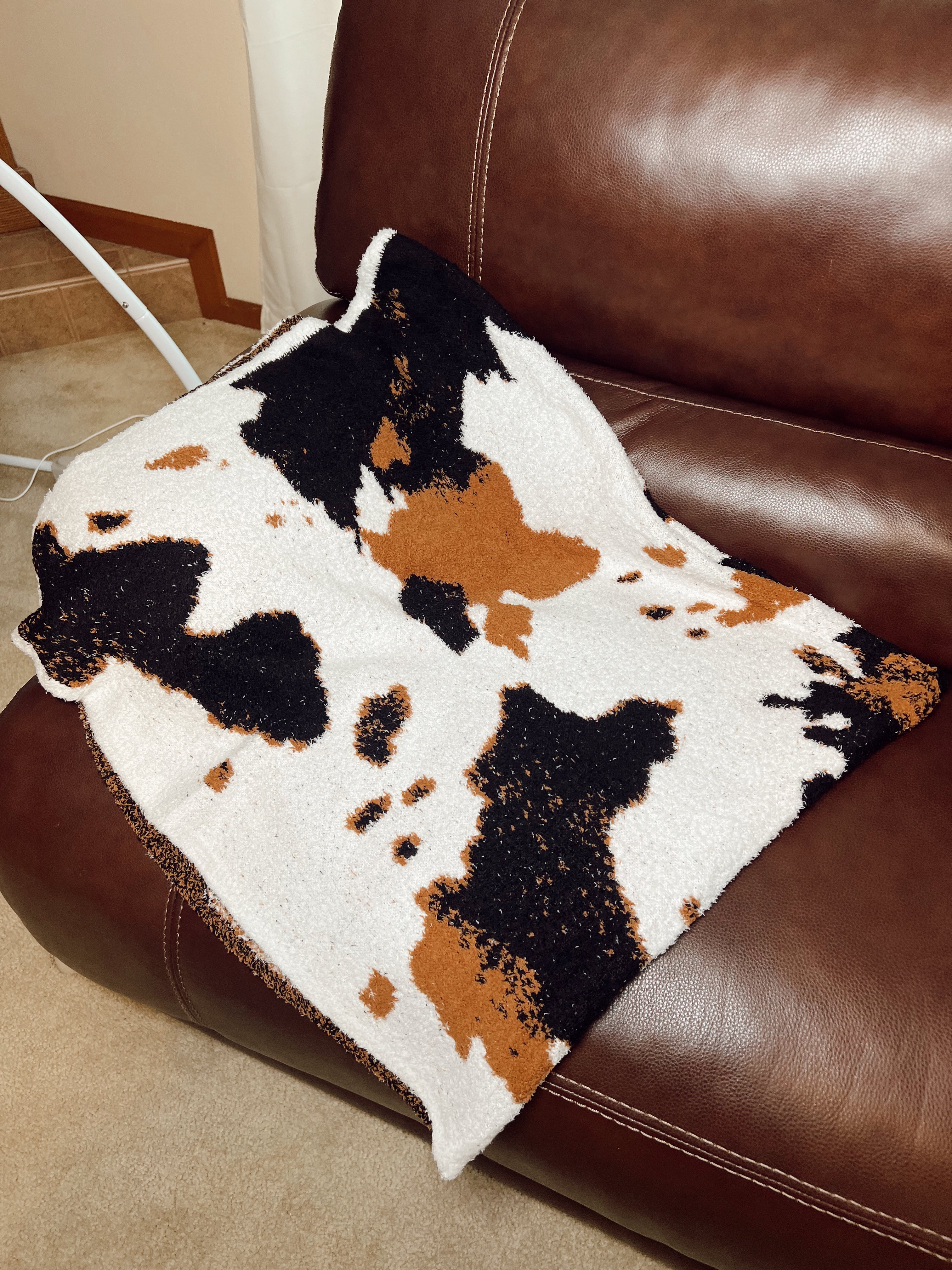 Cowhide blanket outlet