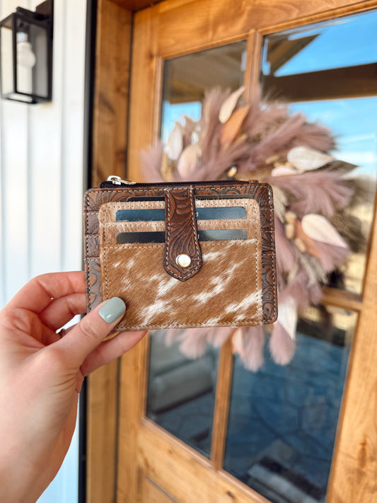 Wonder Trail Cowhide Card Holder