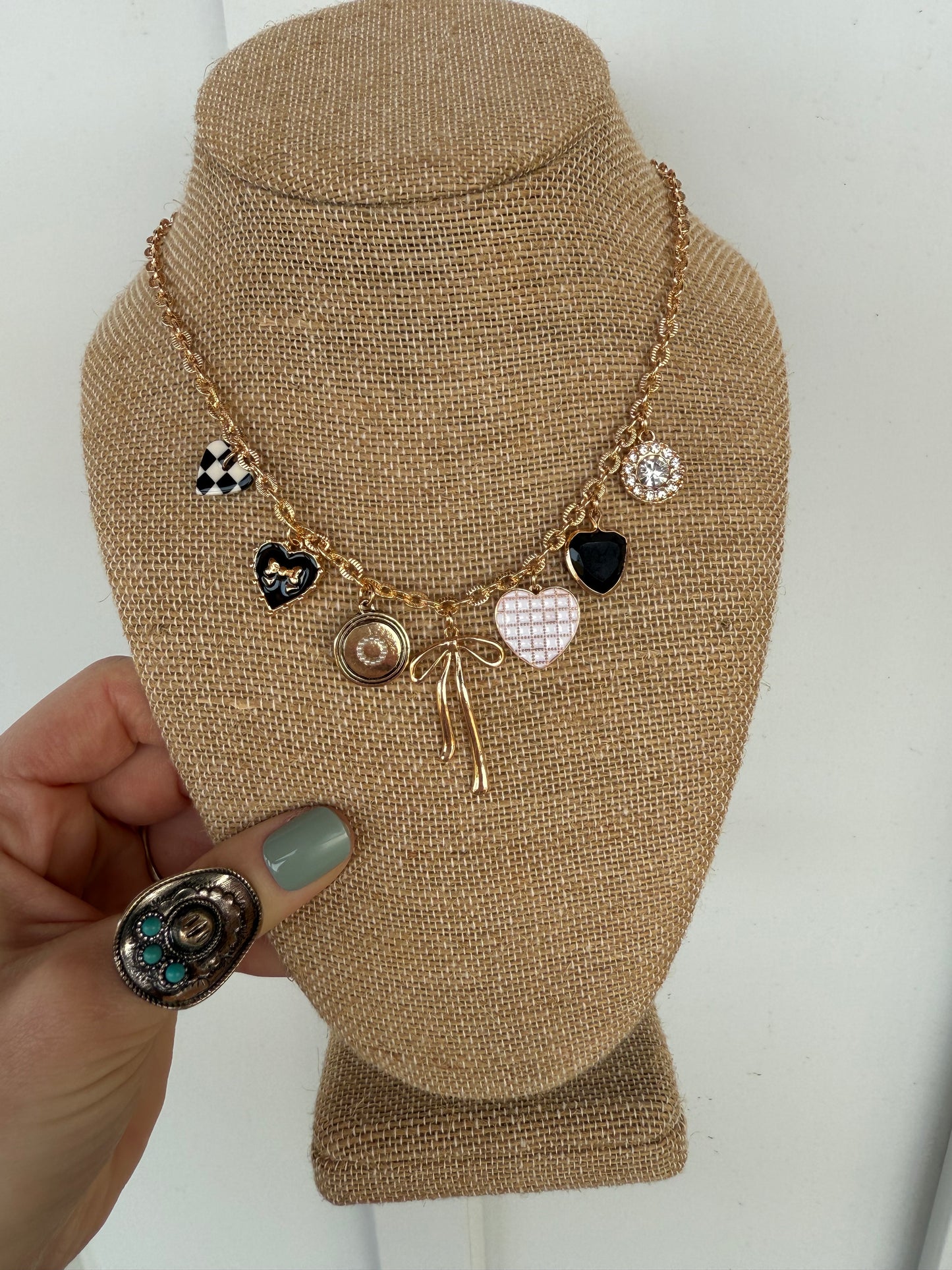 Belle Charm Necklace