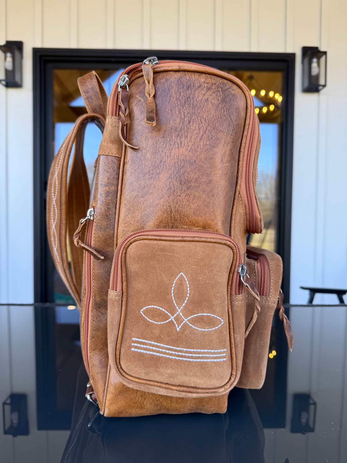 Boot Stitch Backpack / Diaper Bag