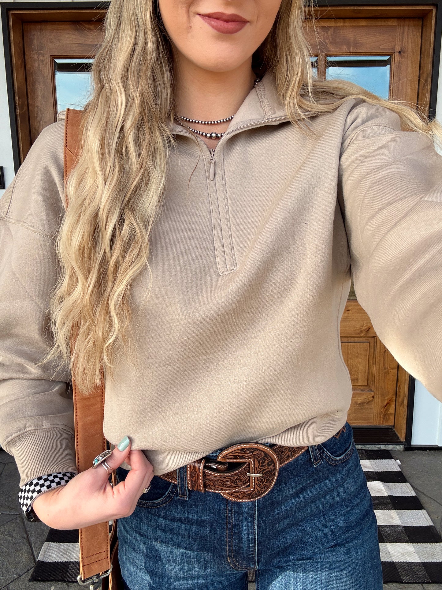 Abigail Quarter Zip