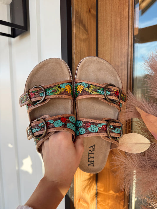 Rio Verde Leather Sandals