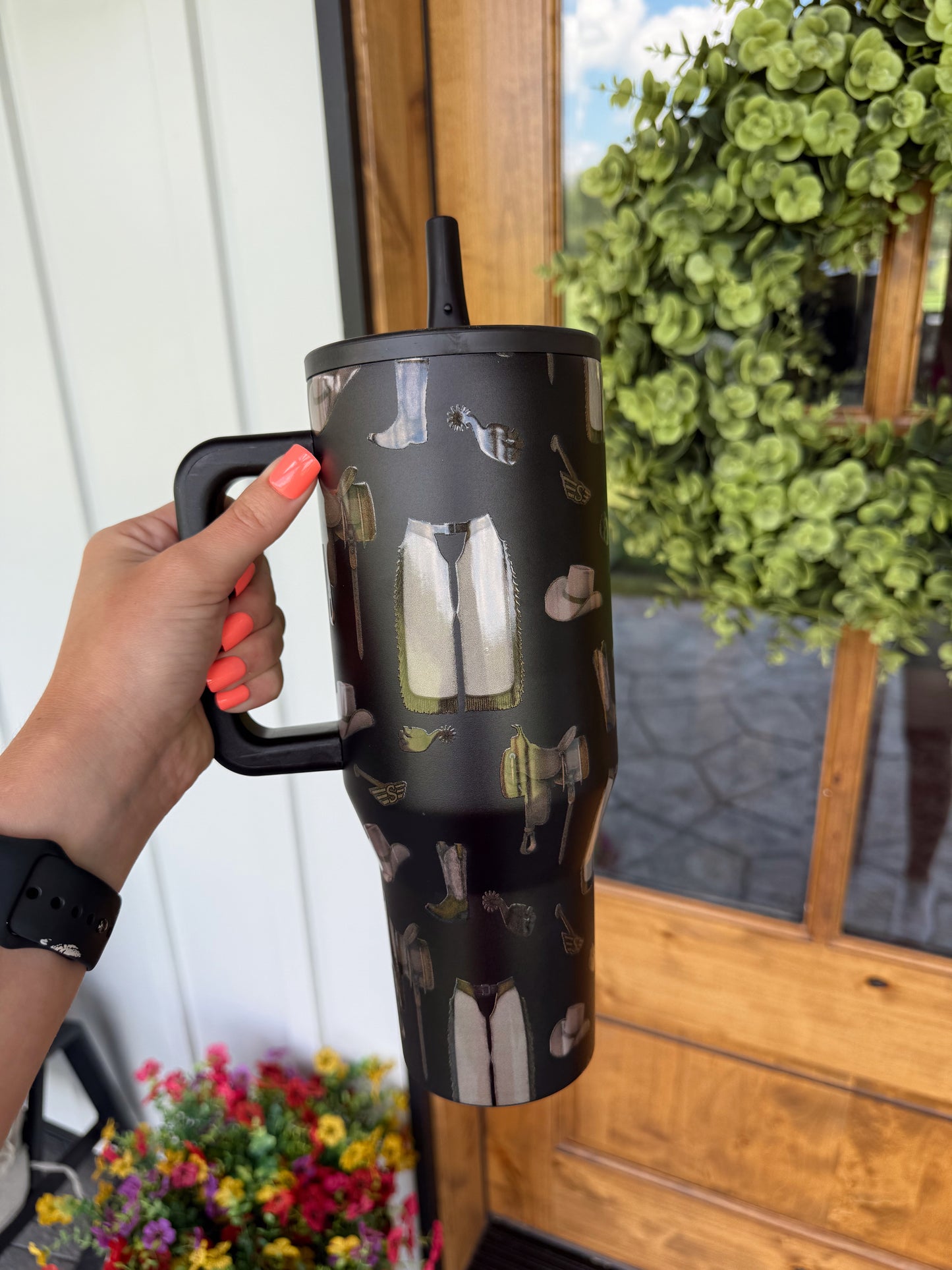 Classic Western Tumbler (40 oz)
