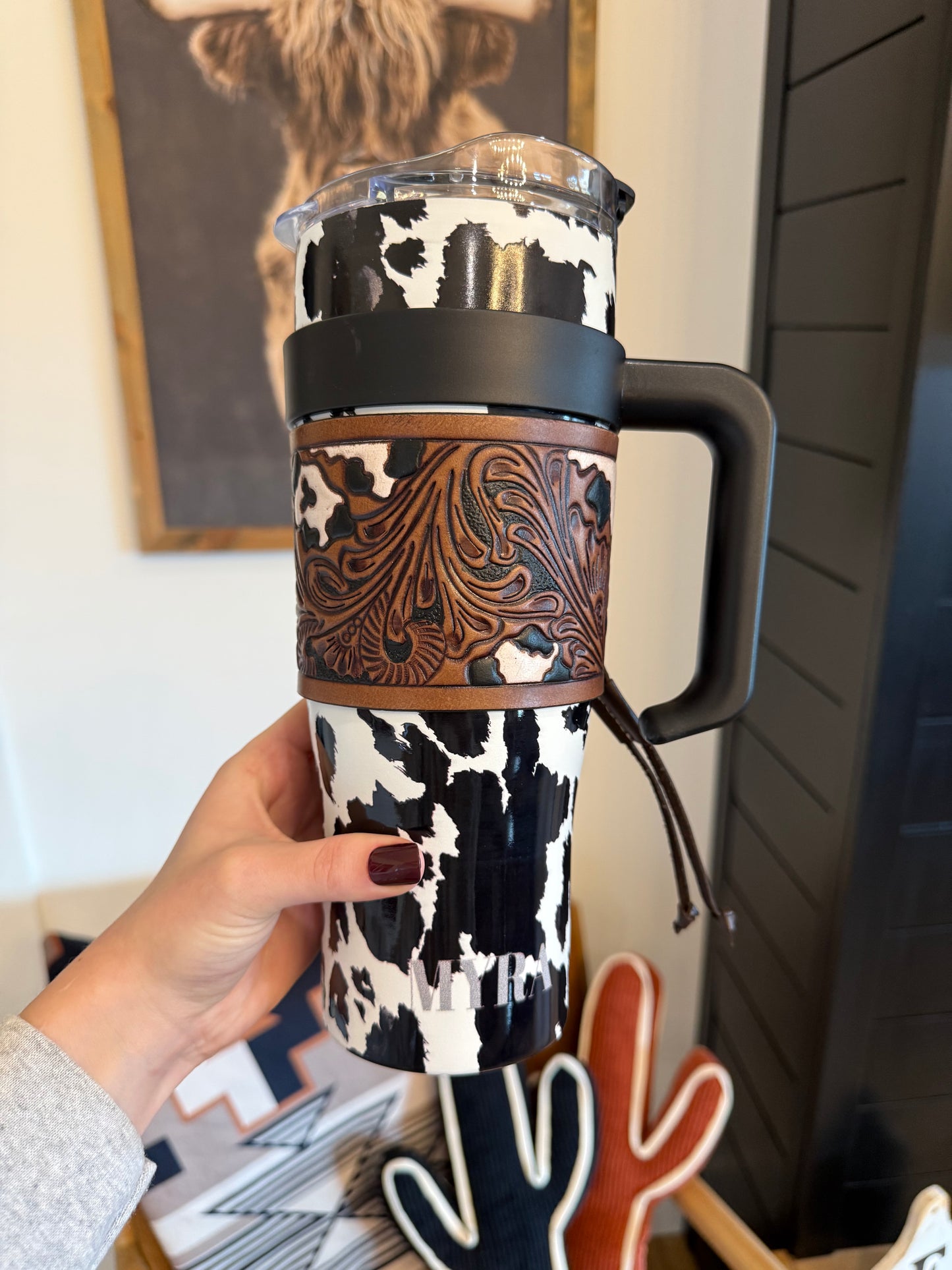 Wide Wyoming Tumbler - Black