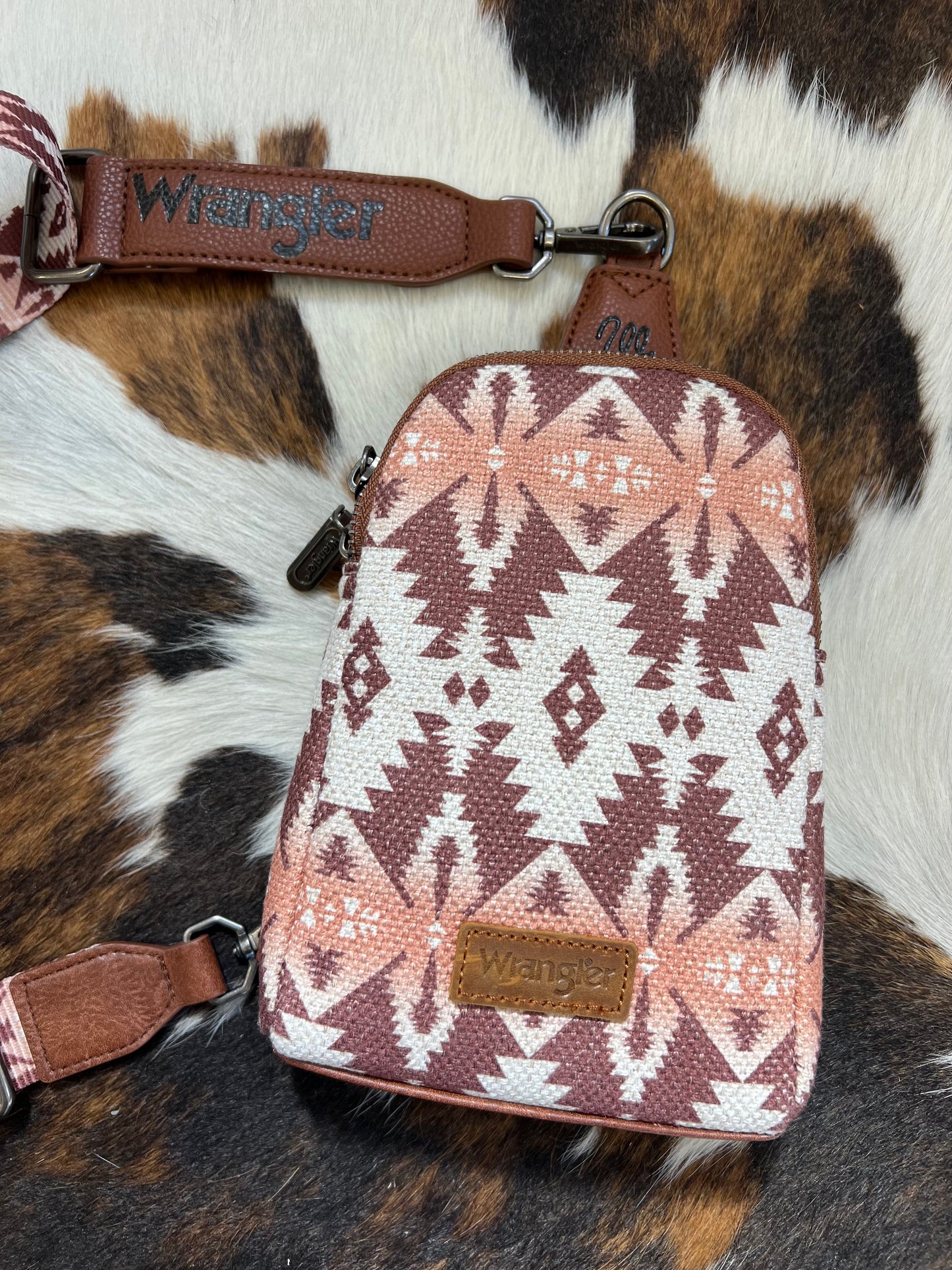 Autumn Wrangler Aztec Sling Bag