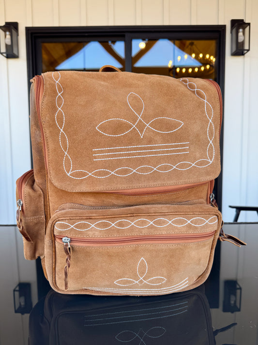 Boot Stitch Backpack / Diaper Bag