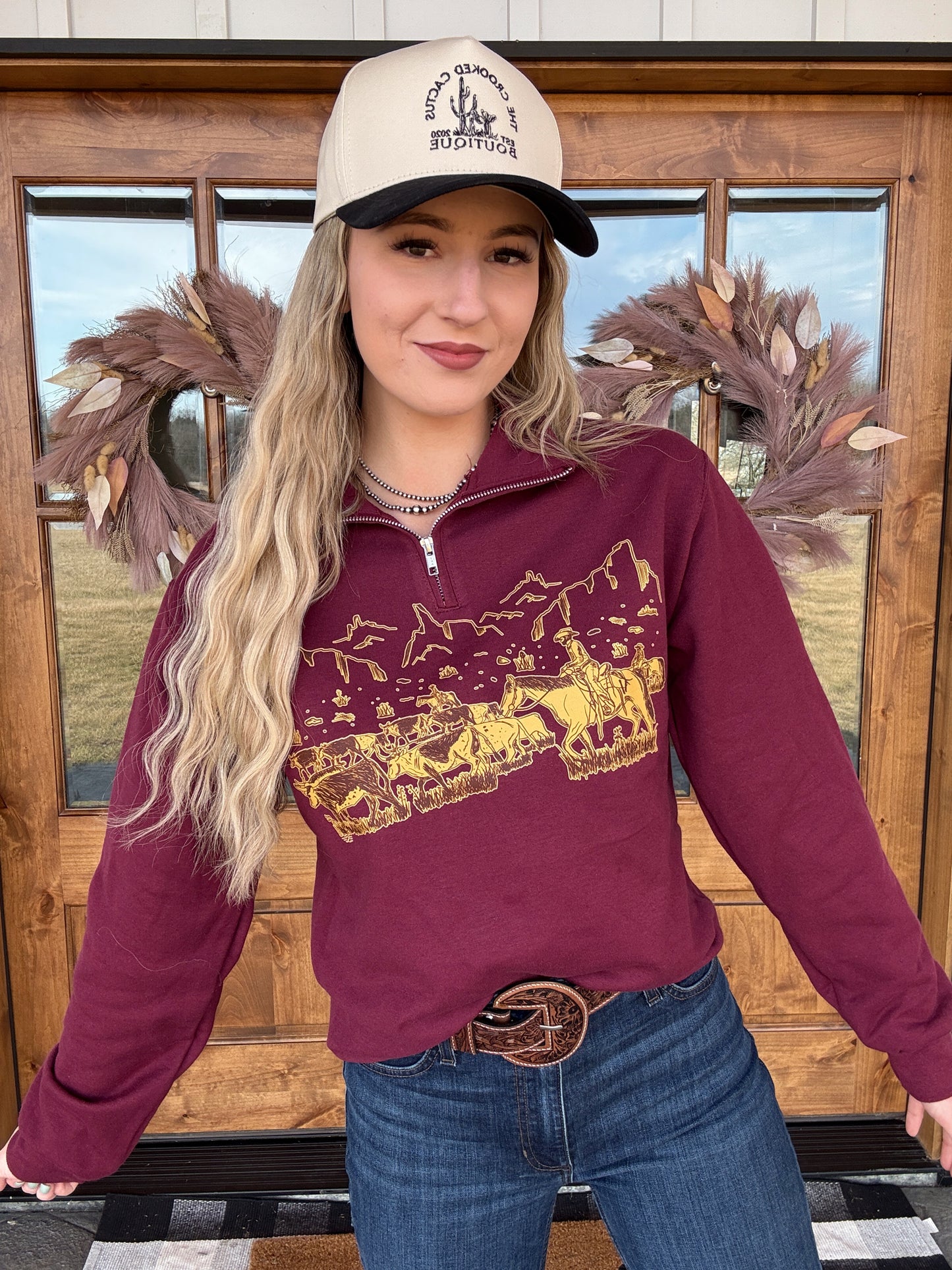 Cattle Drive Quarter Zip