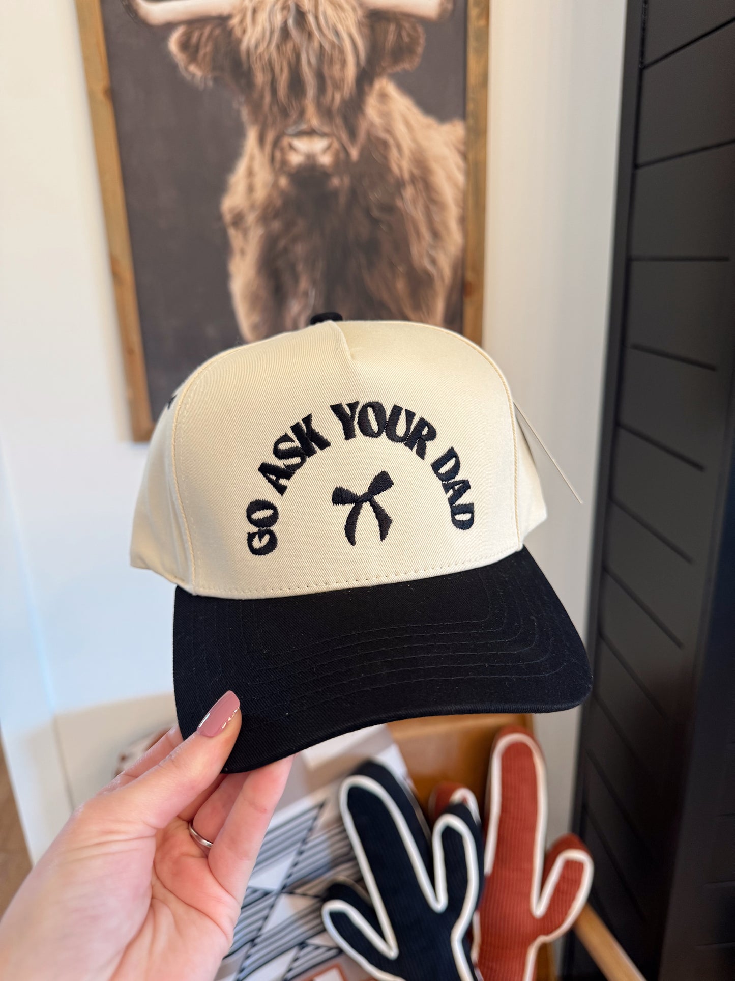 Go Ask Your Dad Trucker Hat