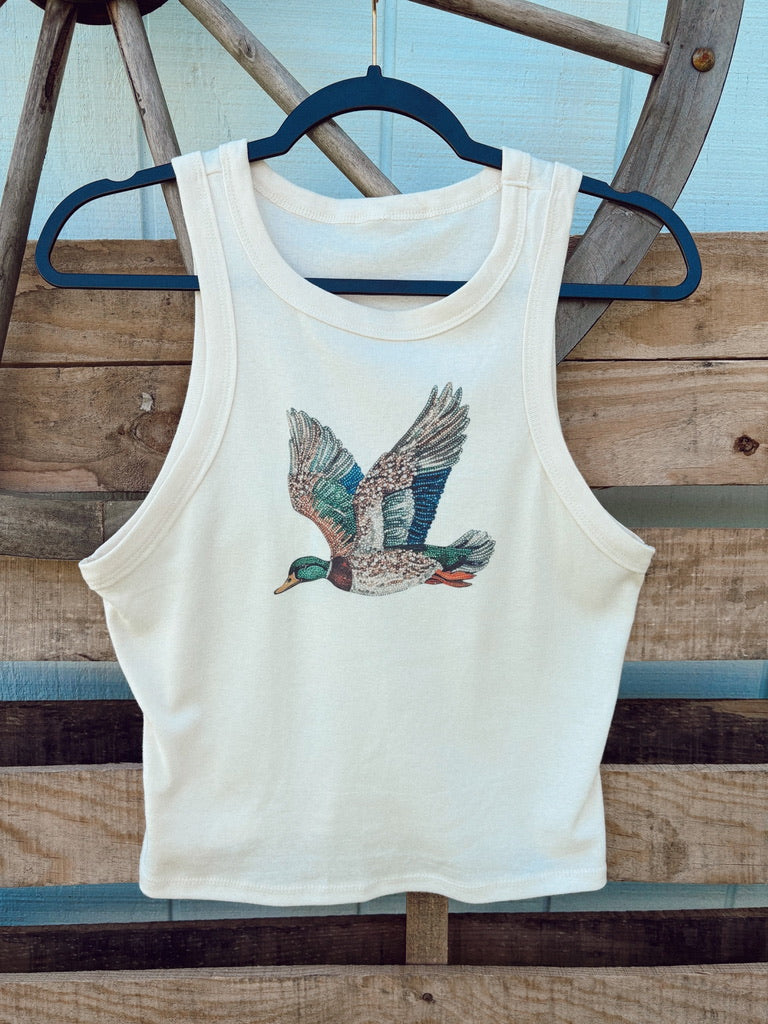 BEDAZZLED DUCK TANK