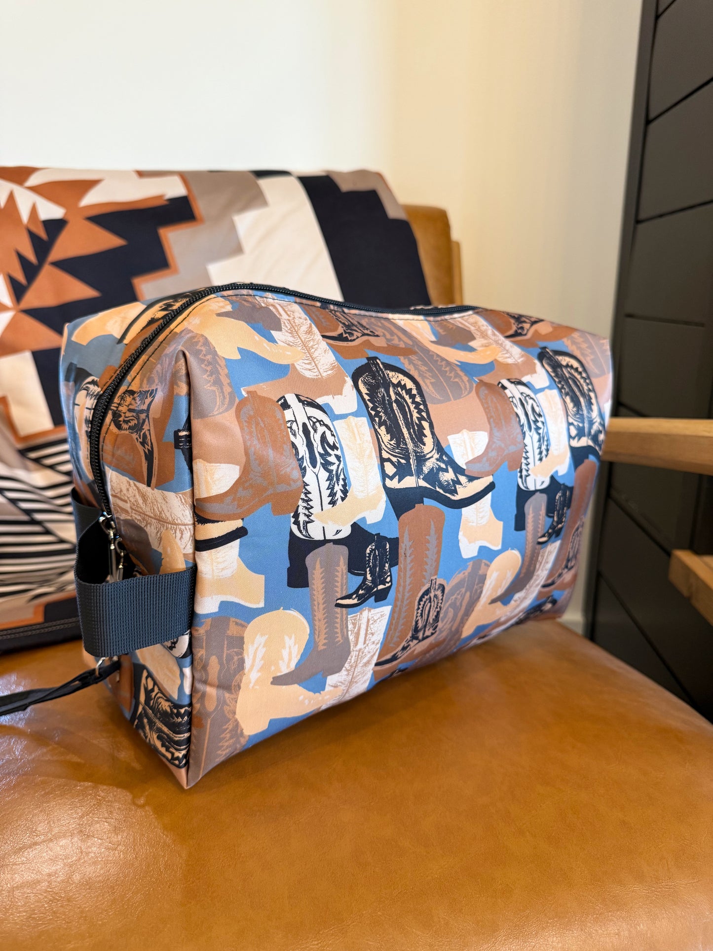 Cowboy Boot Traveler Bag