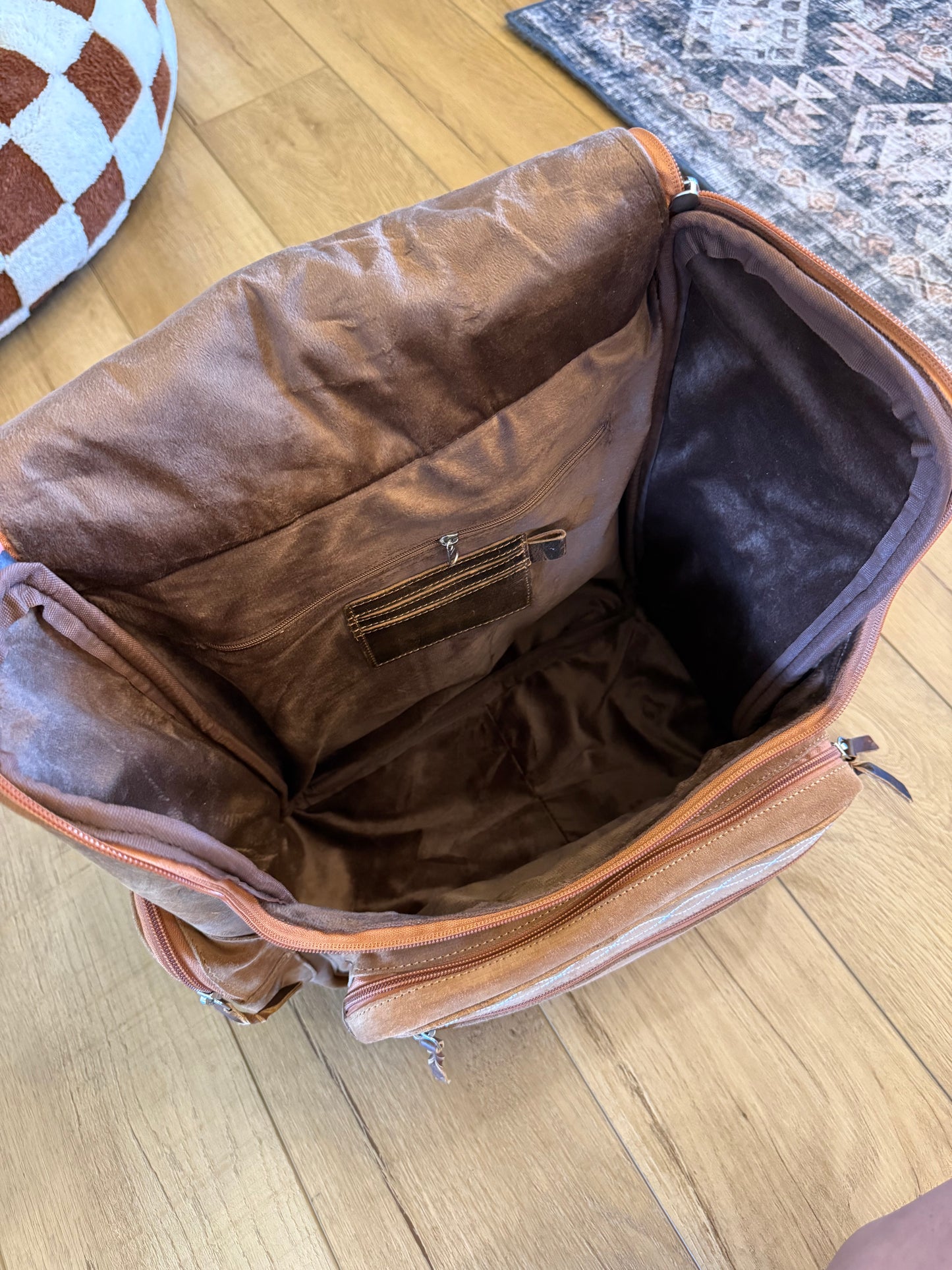 Boot Stitch Backpack / Diaper Bag