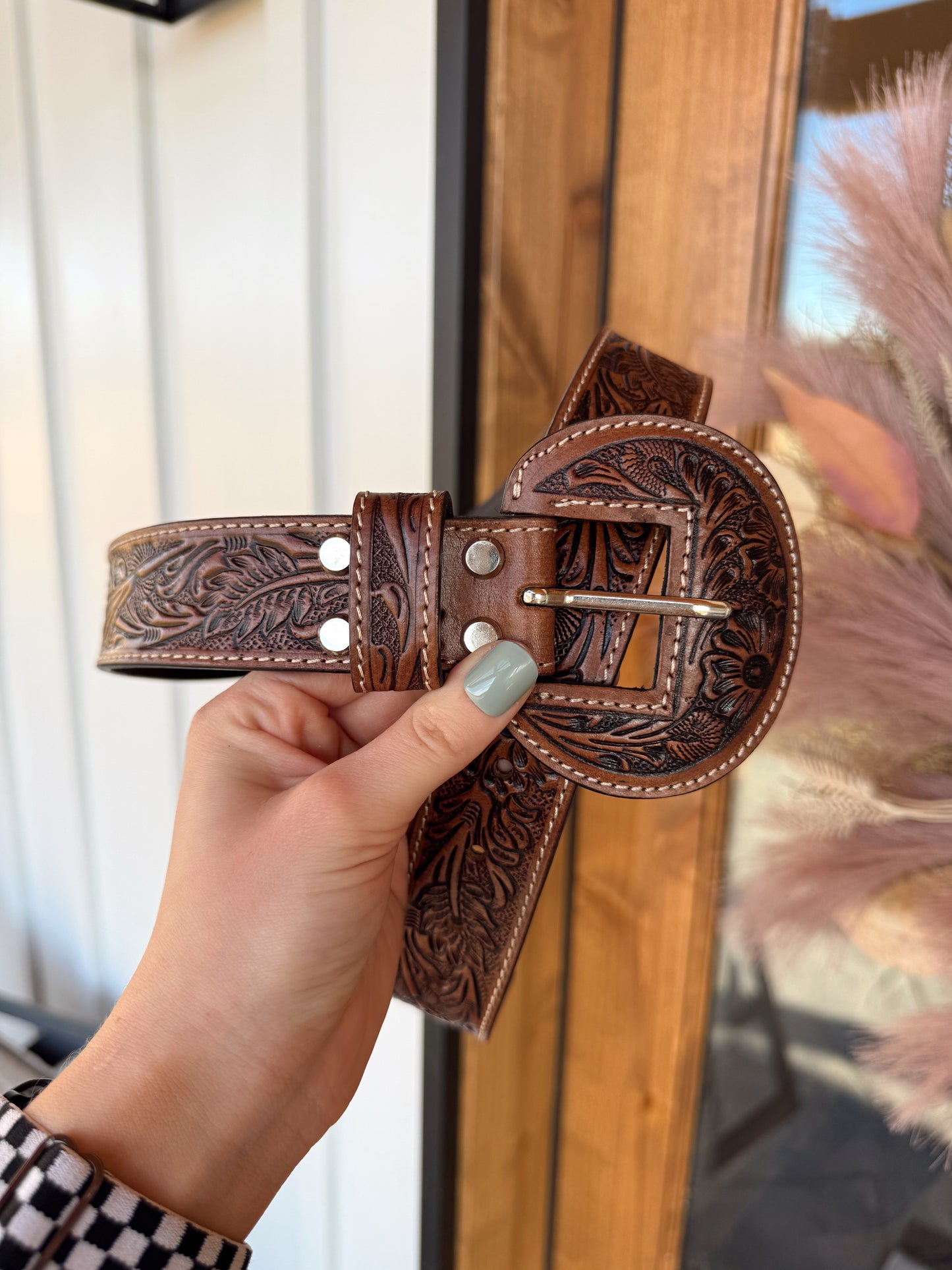 Talon Leather Belt