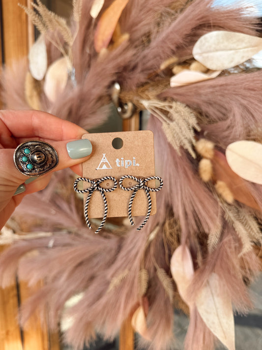 Hallie Bow Earrings