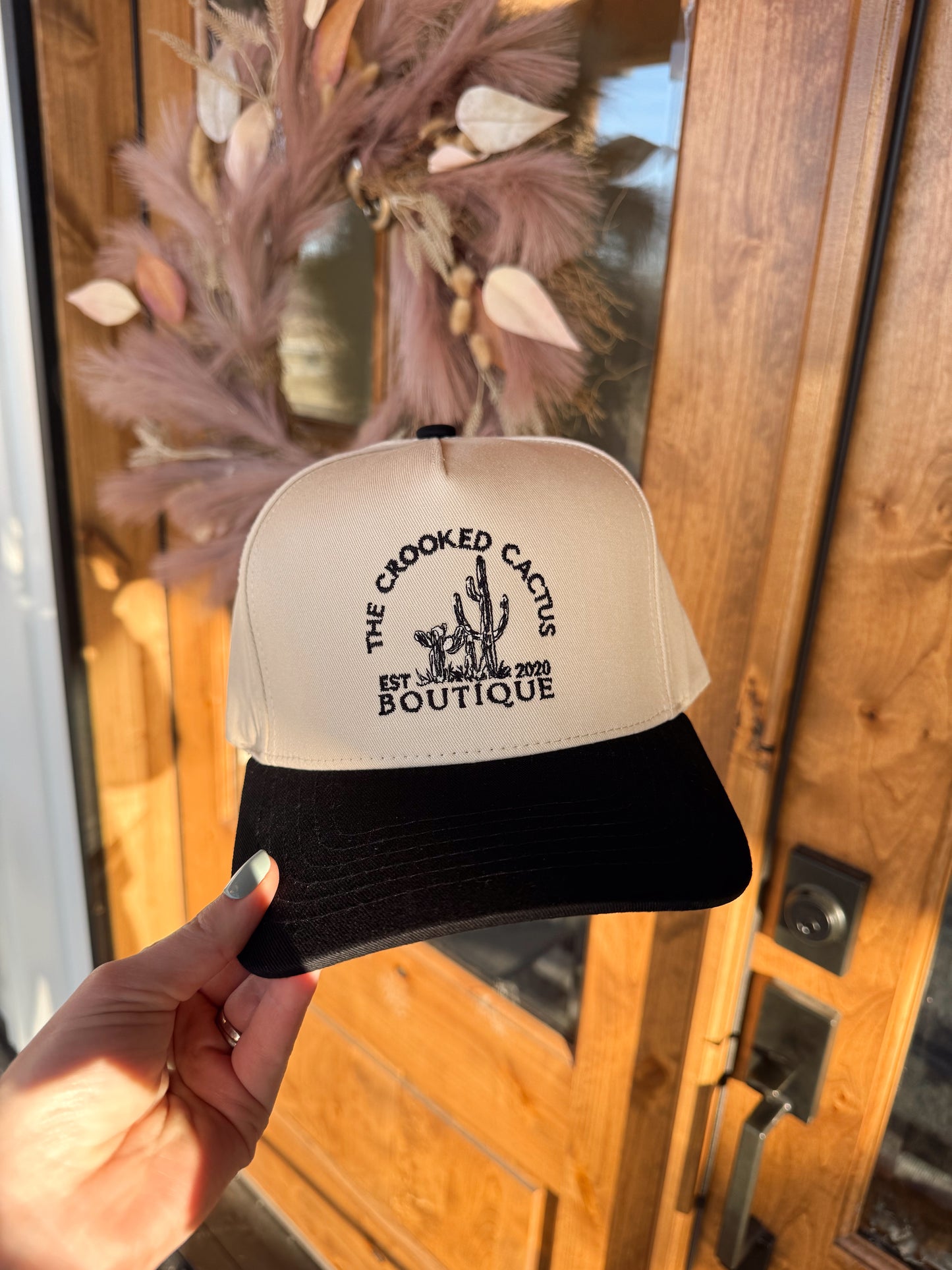 The Crooked Cactus Boutique Logo Hat