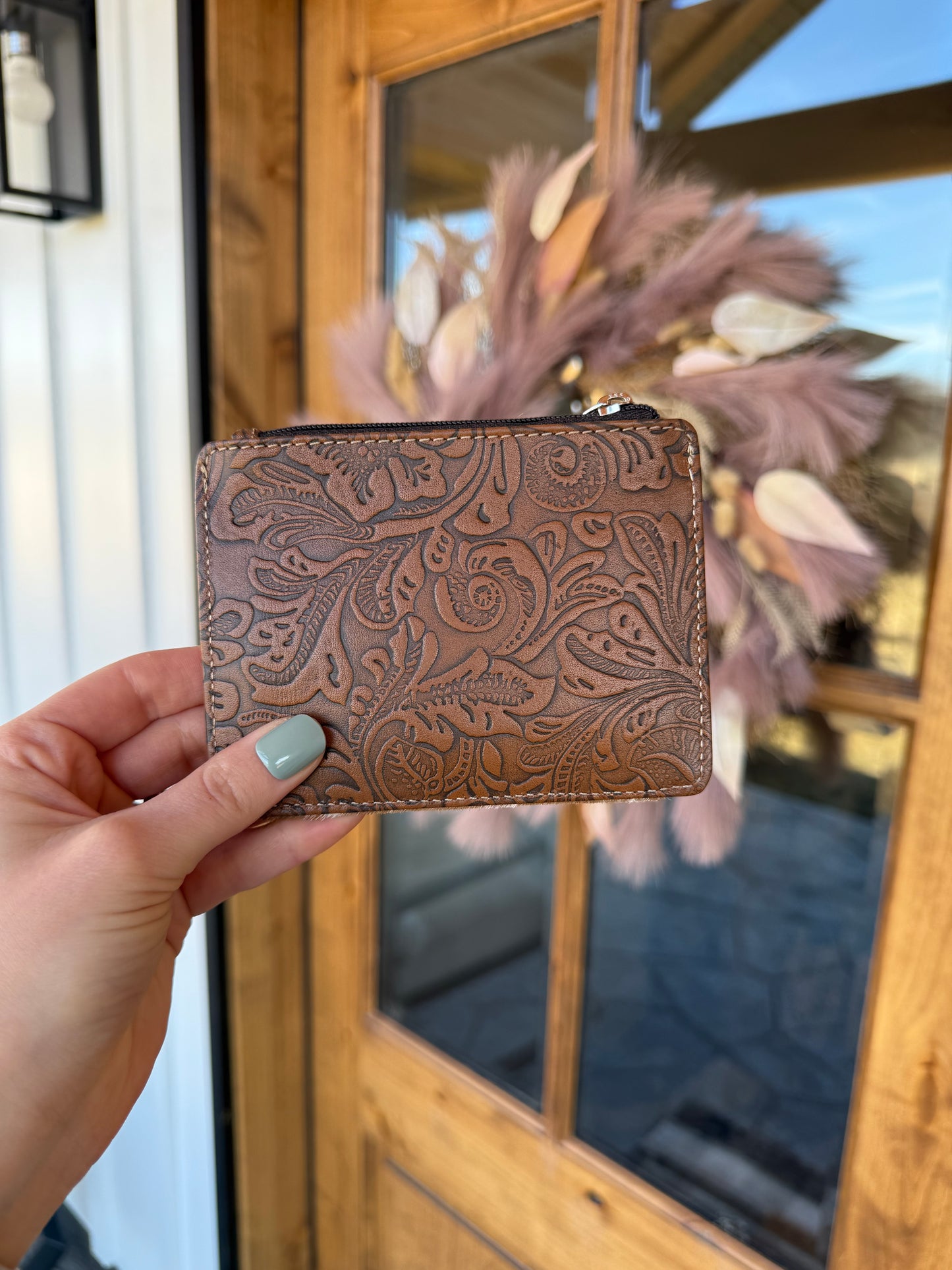 Wonder Trail Cowhide Card Holder