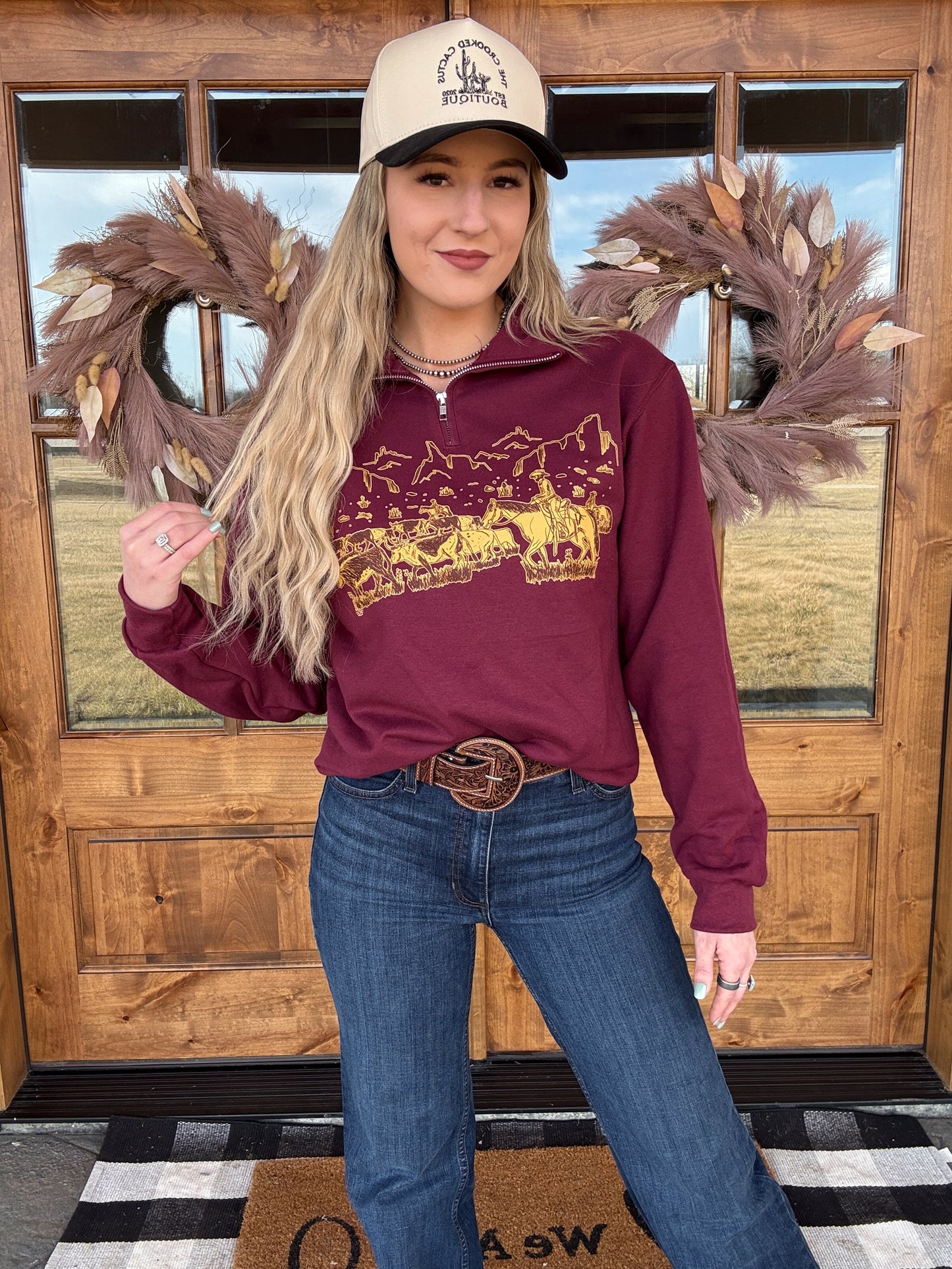 Cattle Drive Quarter Zip