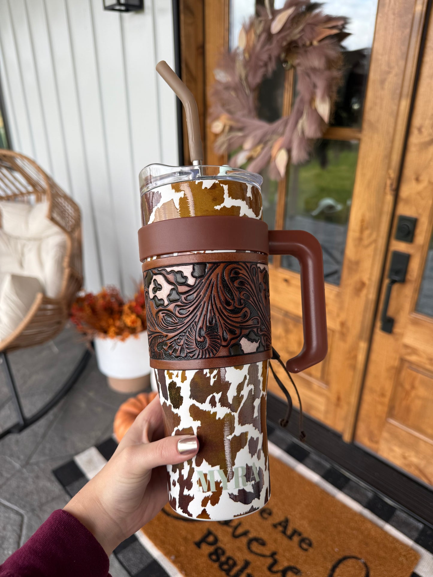 Wide Wyoming Tumbler