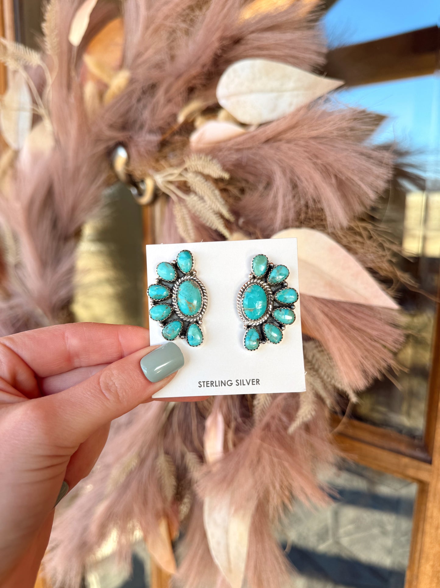 Bonnie Genuine Kingman Studs