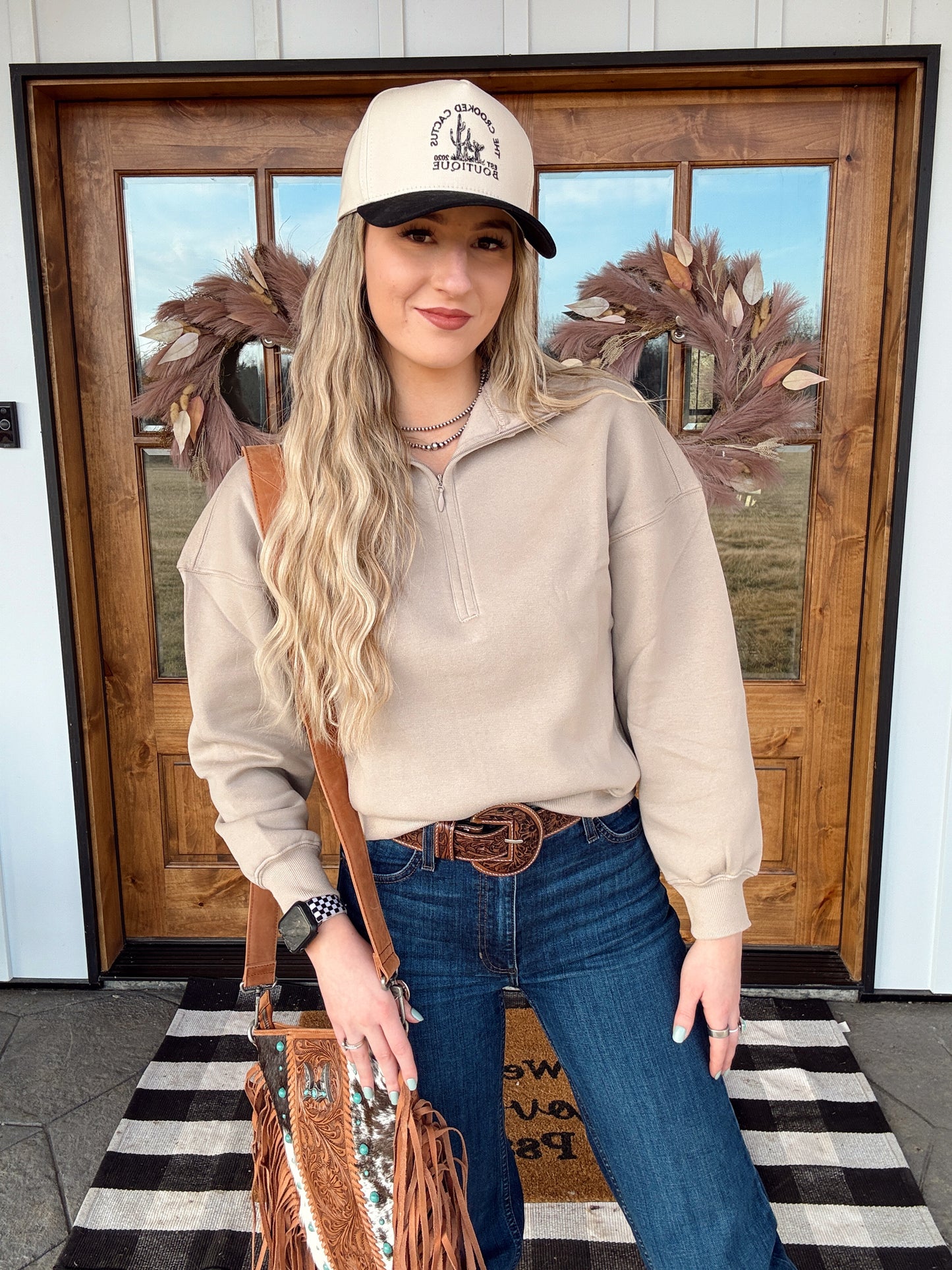 Abigail Quarter Zip