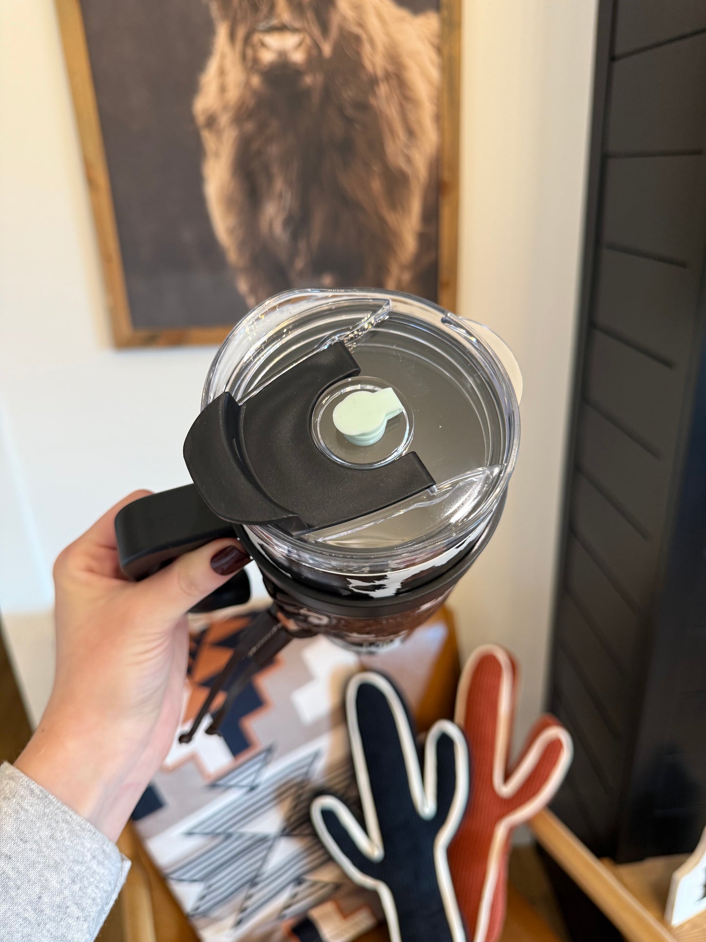 Wide Wyoming Tumbler - Black