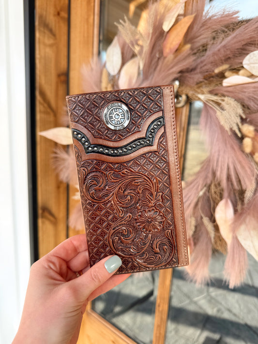 Crest RidgeLeather Men’s Wallet