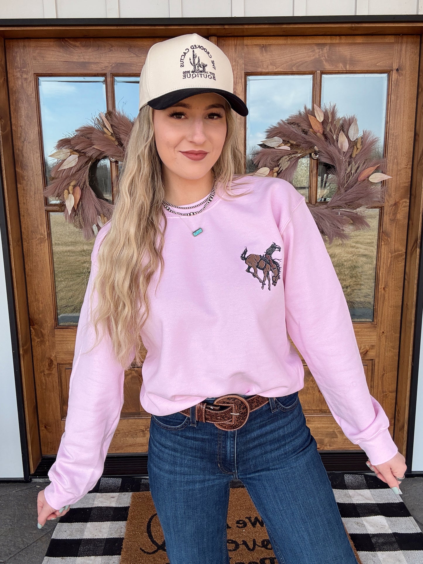 Support Local Cowboys Crewneck