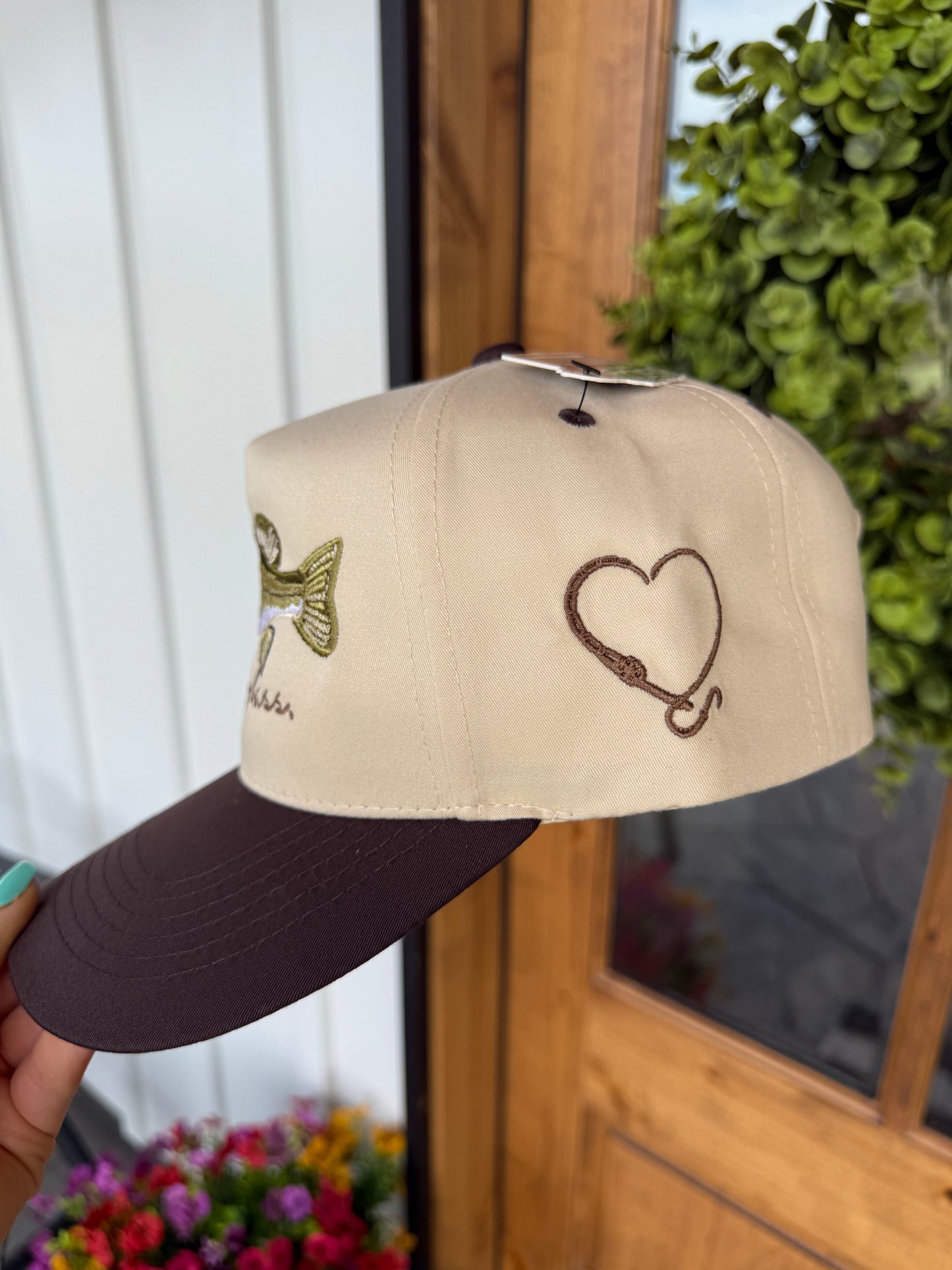 Kiss My Bass Embroidered Hat