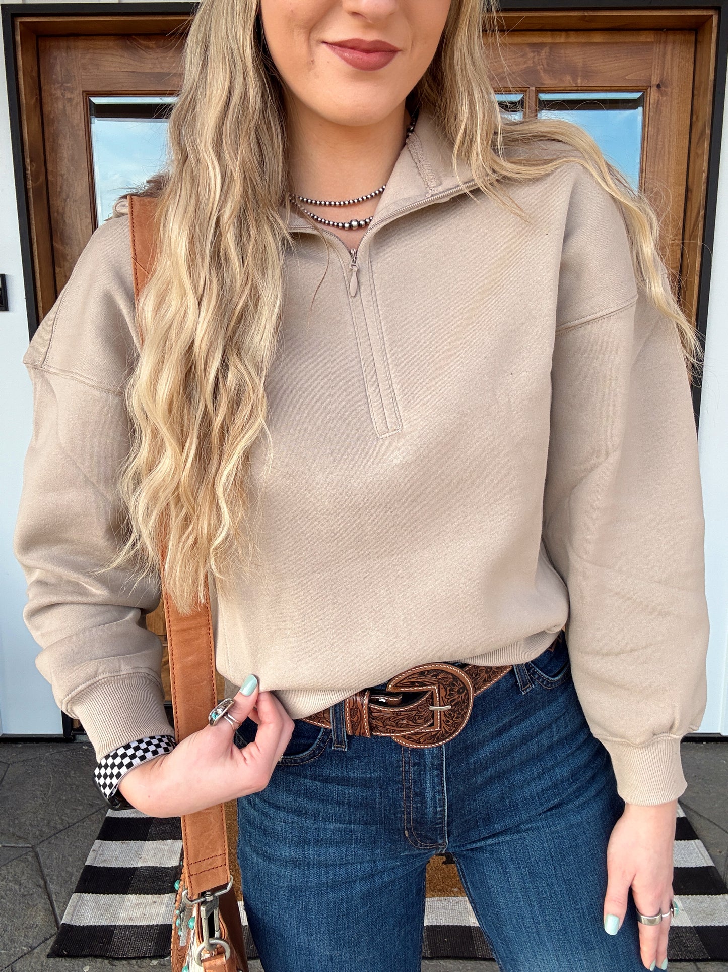 Abigail Quarter Zip
