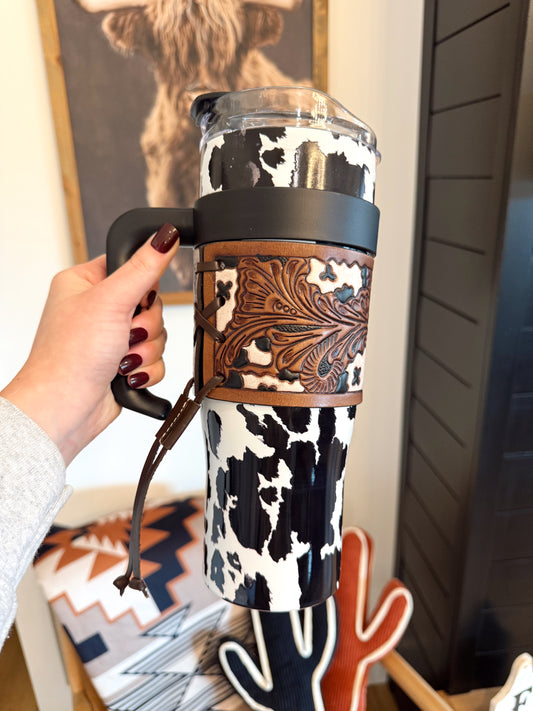 Wide Wyoming Tumbler - Black