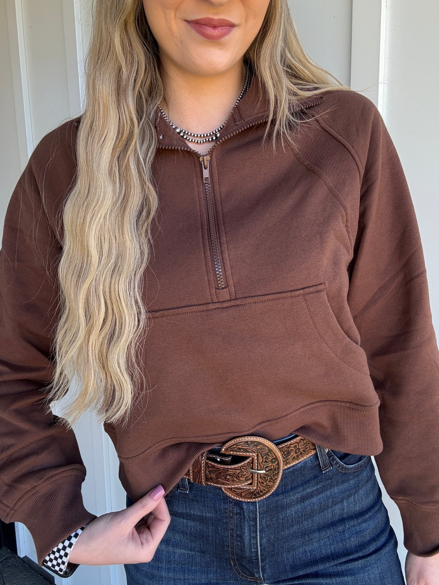 Aubrey Quarter Zip